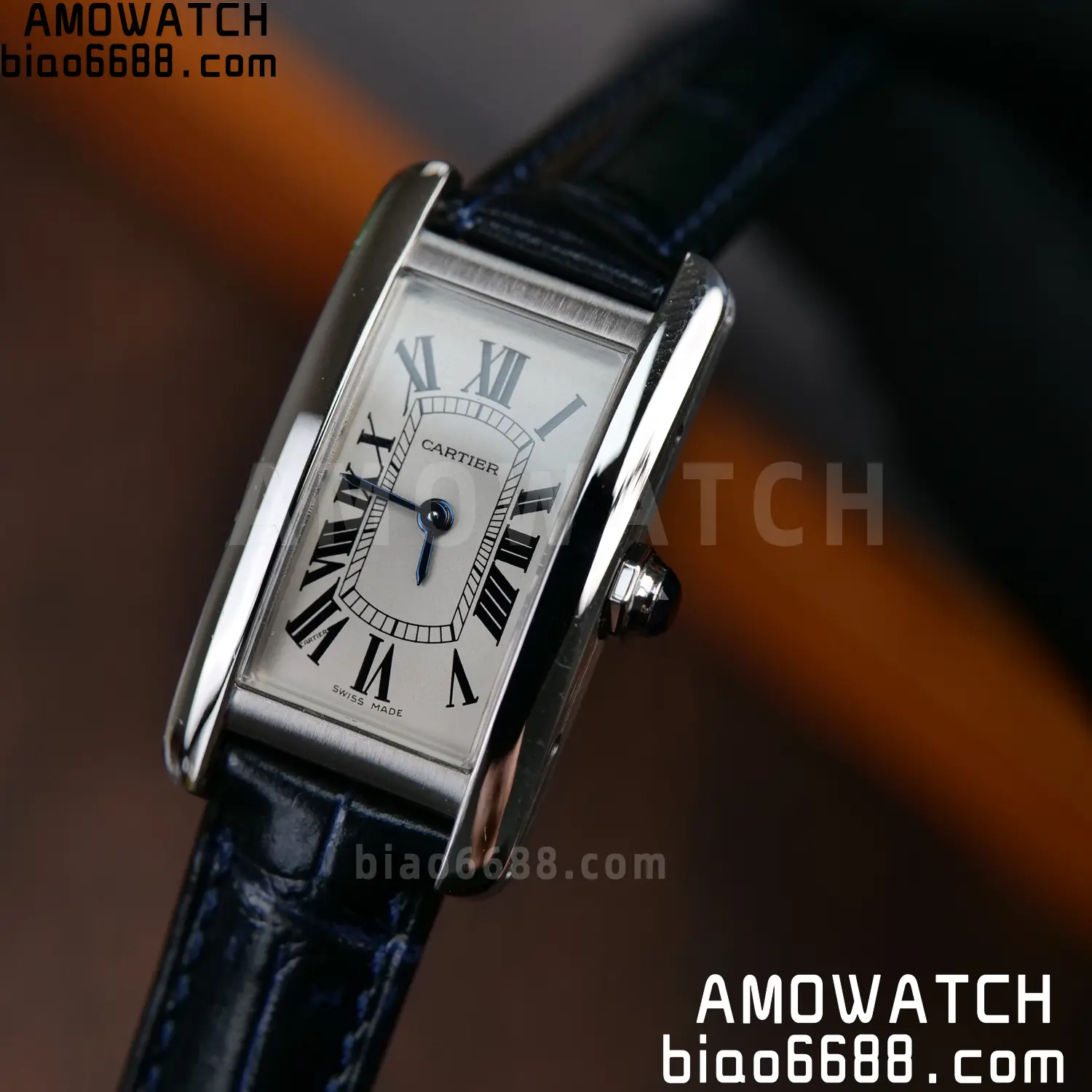 CARTIER Tank Anglaise Ladies WSTA0016 GSF 1:1 Best Edition White Dial On Black leather strap Quartz 76 2a4a5a0b8d71bcf 阿默表行AmoWatch