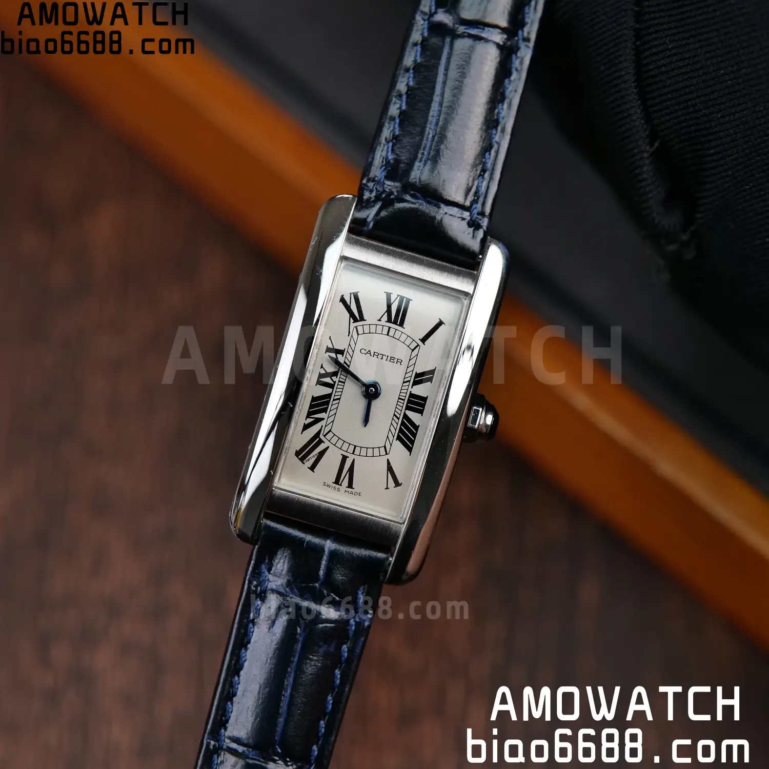 CARTIER Tank Anglaise Ladies WSTA0016 GSF 1:1 Best Edition White Dial On Black leather strap Quartz 86 5ba61c43d6a18d4 阿默表行AmoWatch