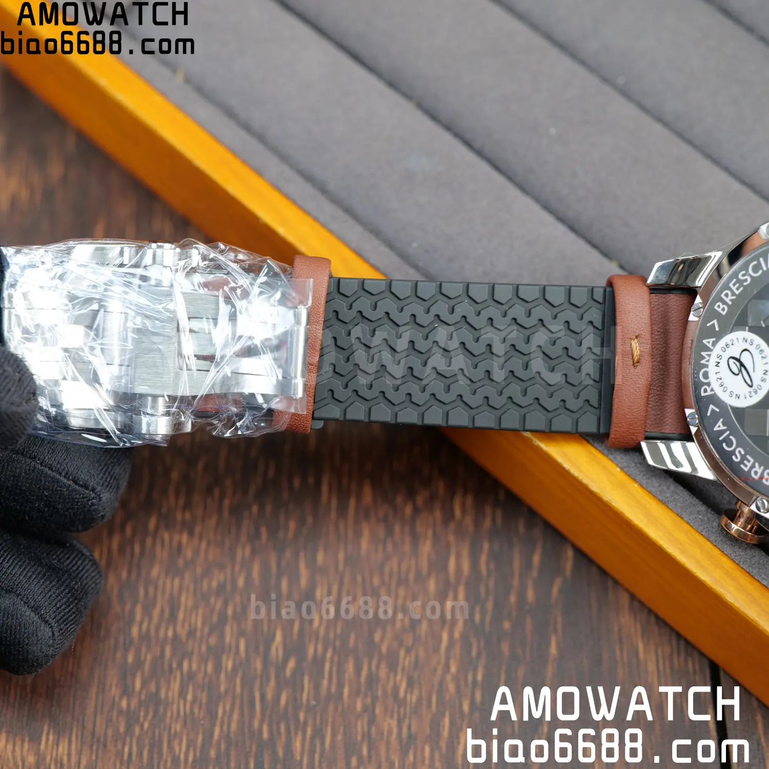 A7厂 【高颜值】Chopard萧邦肖邦经典赛车系列168571-6002计时腕表 124 162cffe610aece6 阿默表行AmoWatch