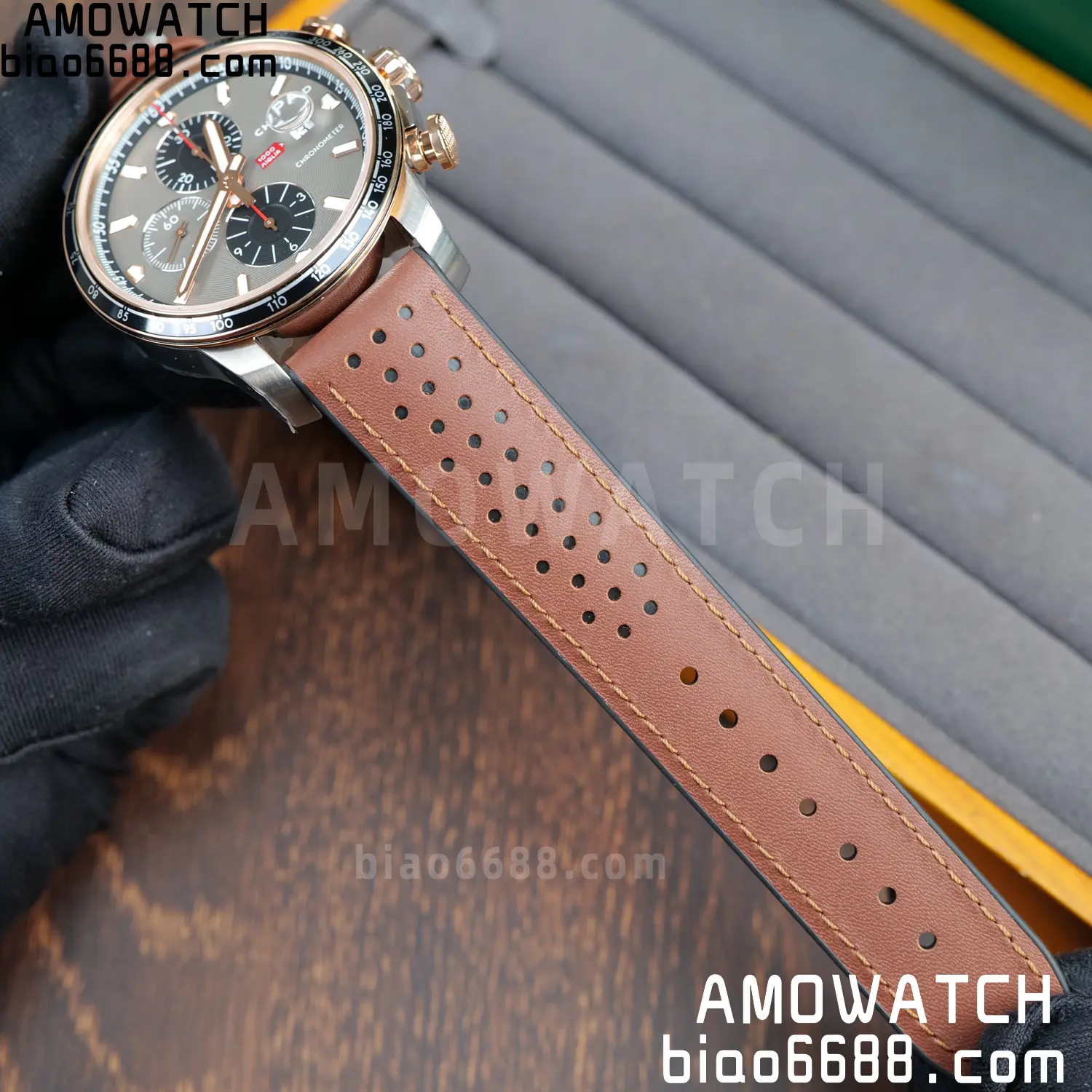 A7厂 【高颜值】Chopard萧邦肖邦经典赛车系列168571-6002计时腕表 93 303426b304526cd 阿默表行AmoWatch