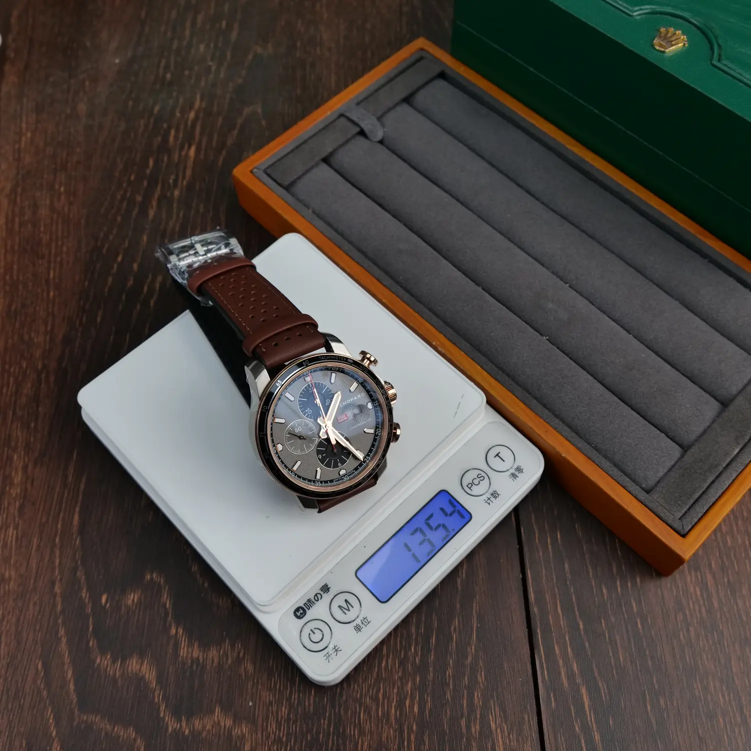 A7厂 【高颜值】Chopard萧邦肖邦经典赛车系列168571-6002计时腕表 87 4ada95763120317 阿默表行AmoWatch