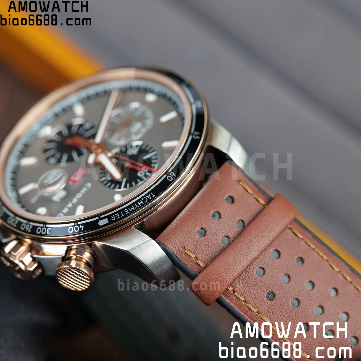A7厂 【高颜值】Chopard萧邦肖邦经典赛车系列168571-6002计时腕表 101 5611a7b41983f39 阿默表行AmoWatch