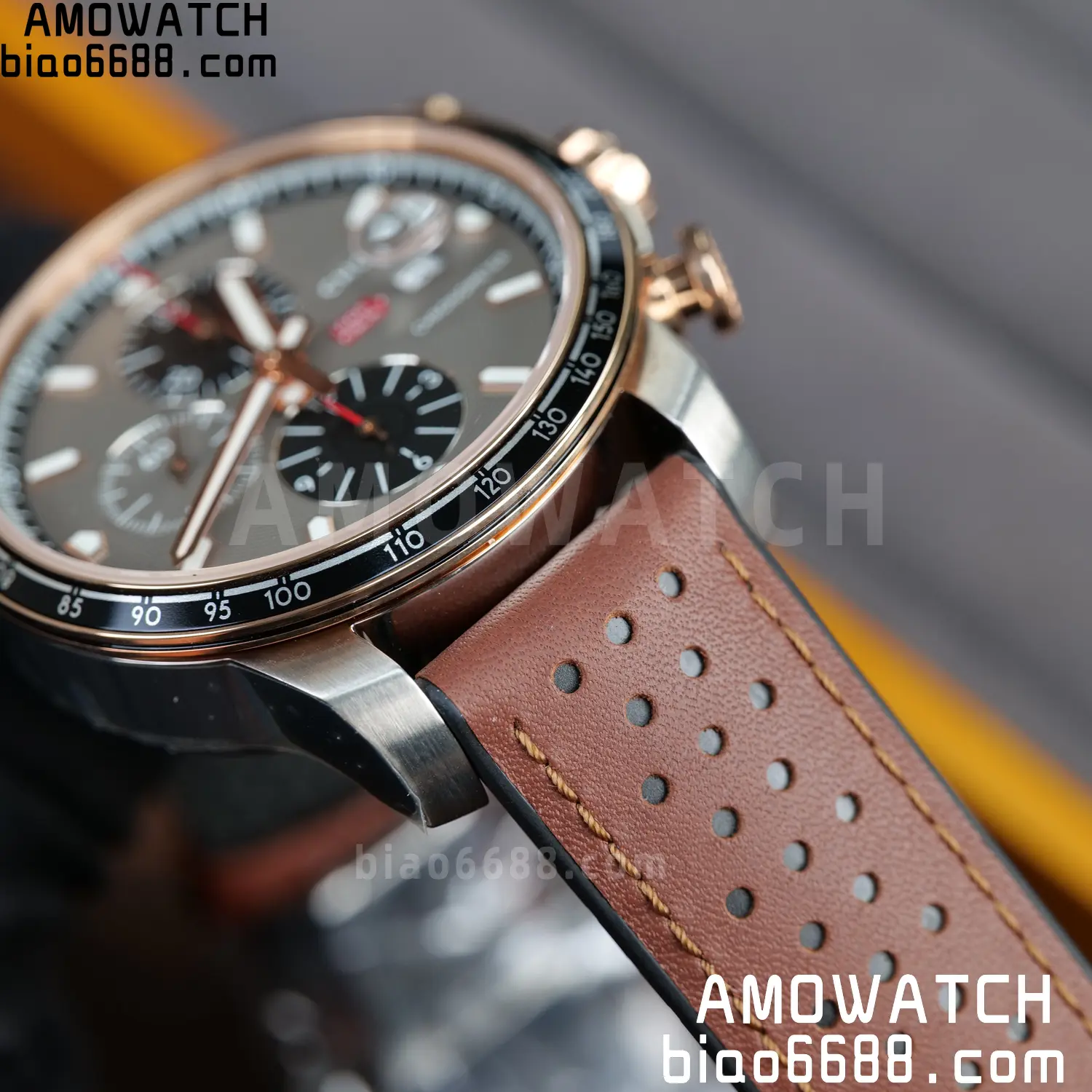 A7厂 【高颜值】Chopard萧邦肖邦经典赛车系列168571-6002计时腕表 98 5f7475384c53f0c 阿默表行AmoWatch