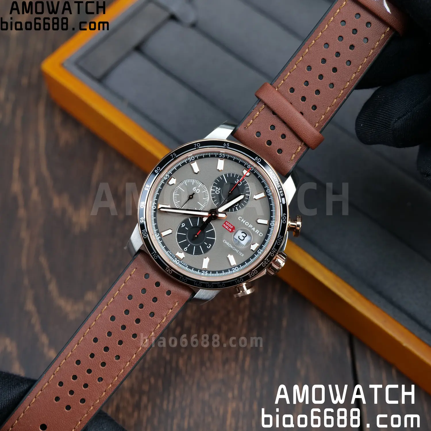 A7厂 【高颜值】Chopard萧邦肖邦经典赛车系列168571-6002计时腕表 91 95fbd106e596b19 阿默表行AmoWatch