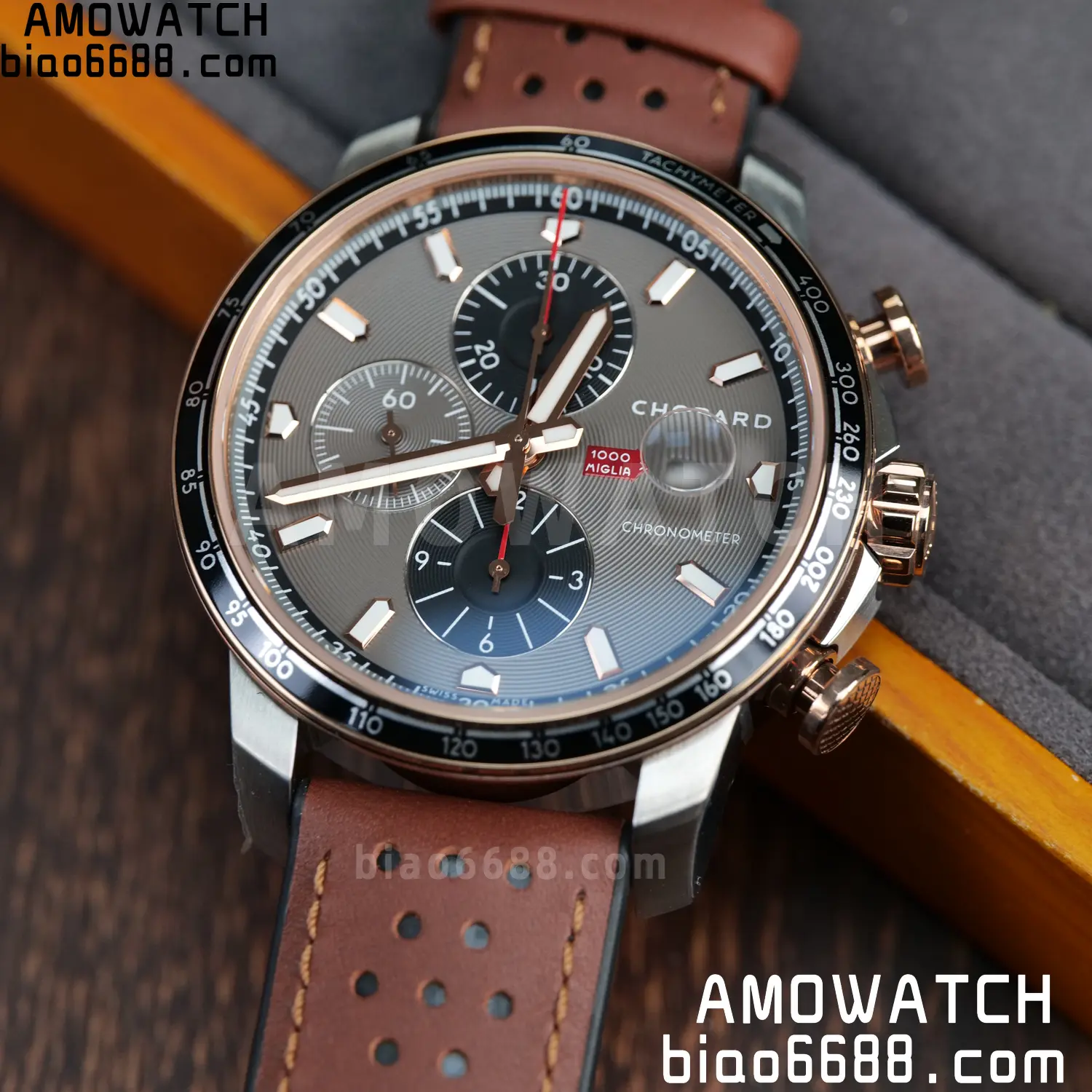A7厂 【高颜值】Chopard萧邦肖邦经典赛车系列168571-6002计时腕表 114 c7cb78cd2bb9659 阿默表行AmoWatch