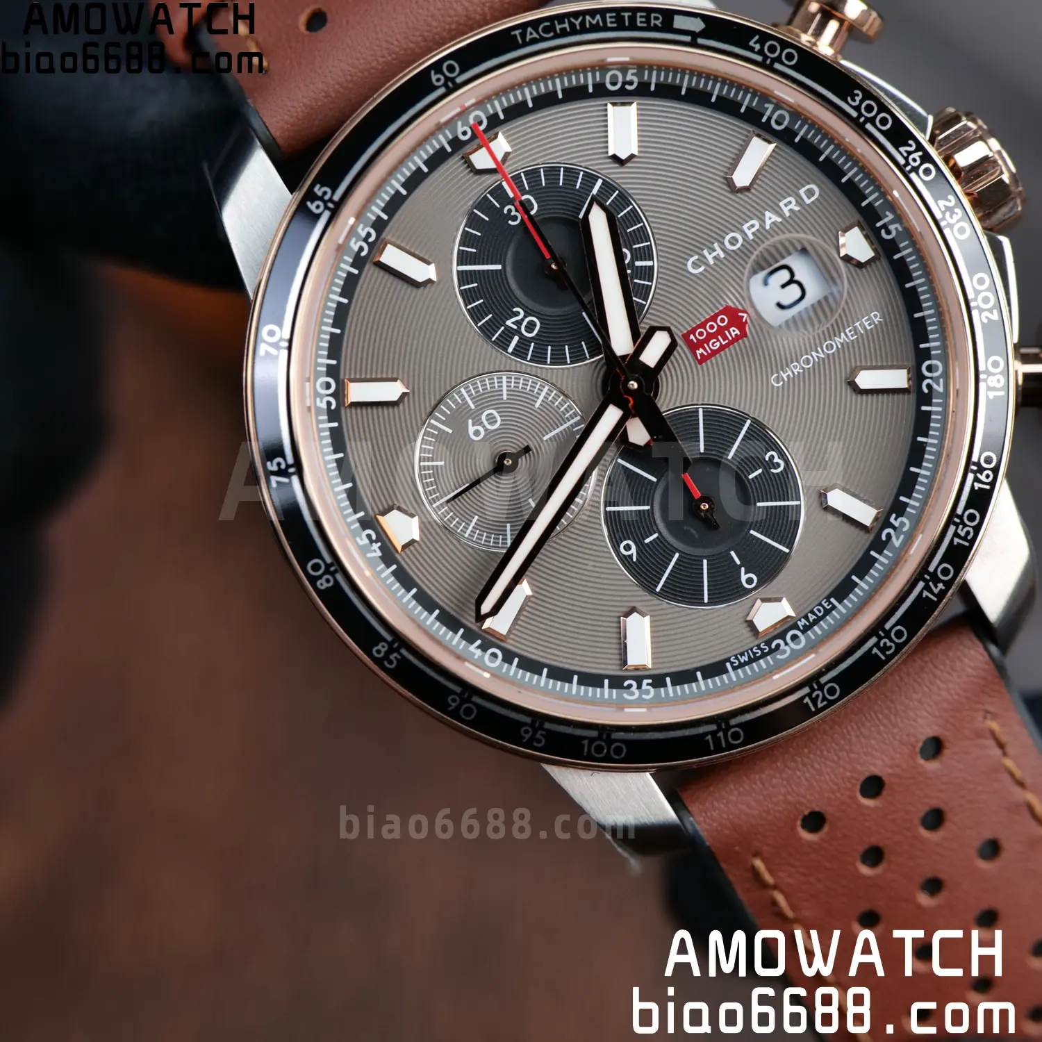 A7厂 【高颜值】Chopard萧邦肖邦经典赛车系列168571-6002计时腕表 107 e9dd64ca6874ed7 阿默表行AmoWatch