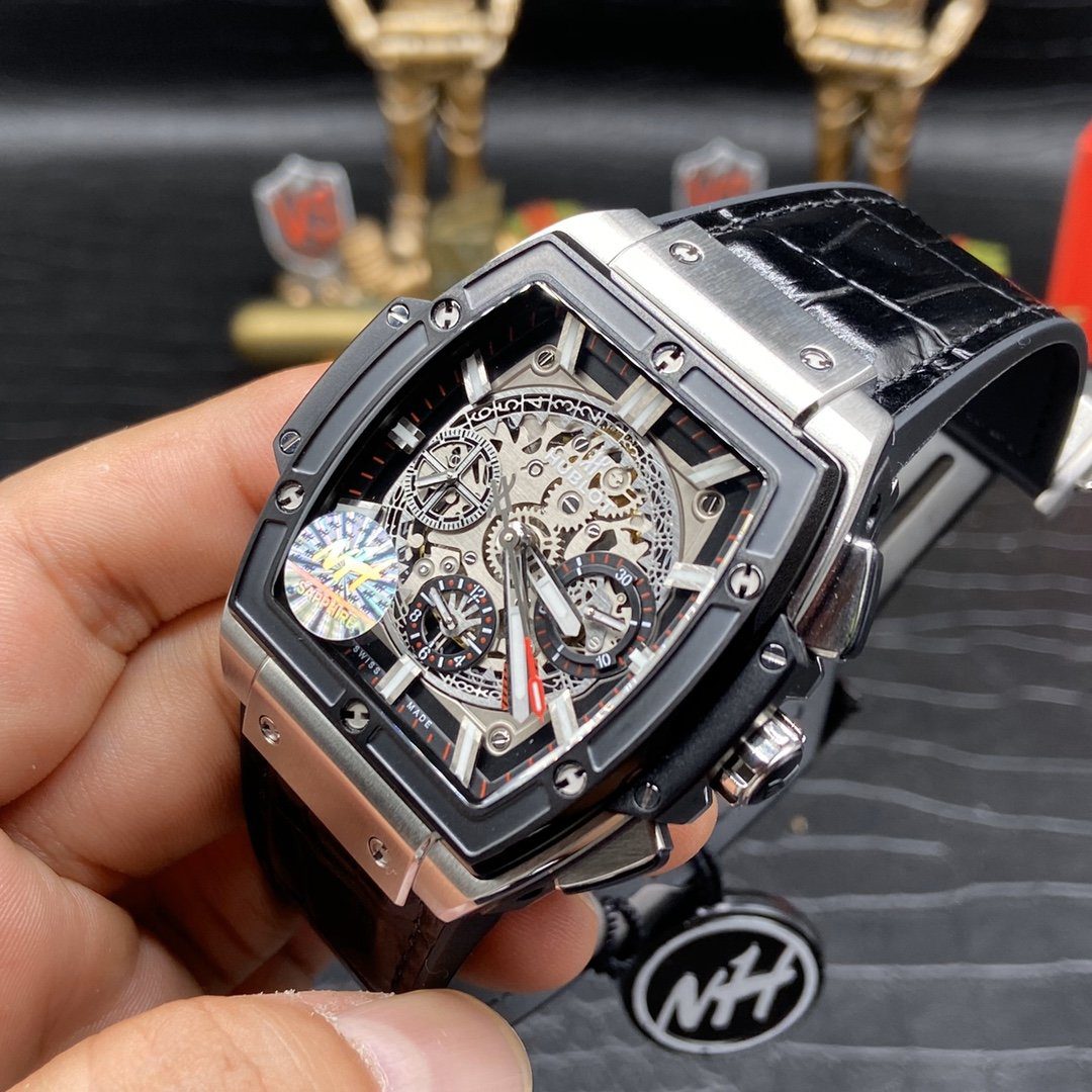 酒桶型hublot宇舶恒宝spiritofbigbang灵魂计时系列601nm0173lr男士