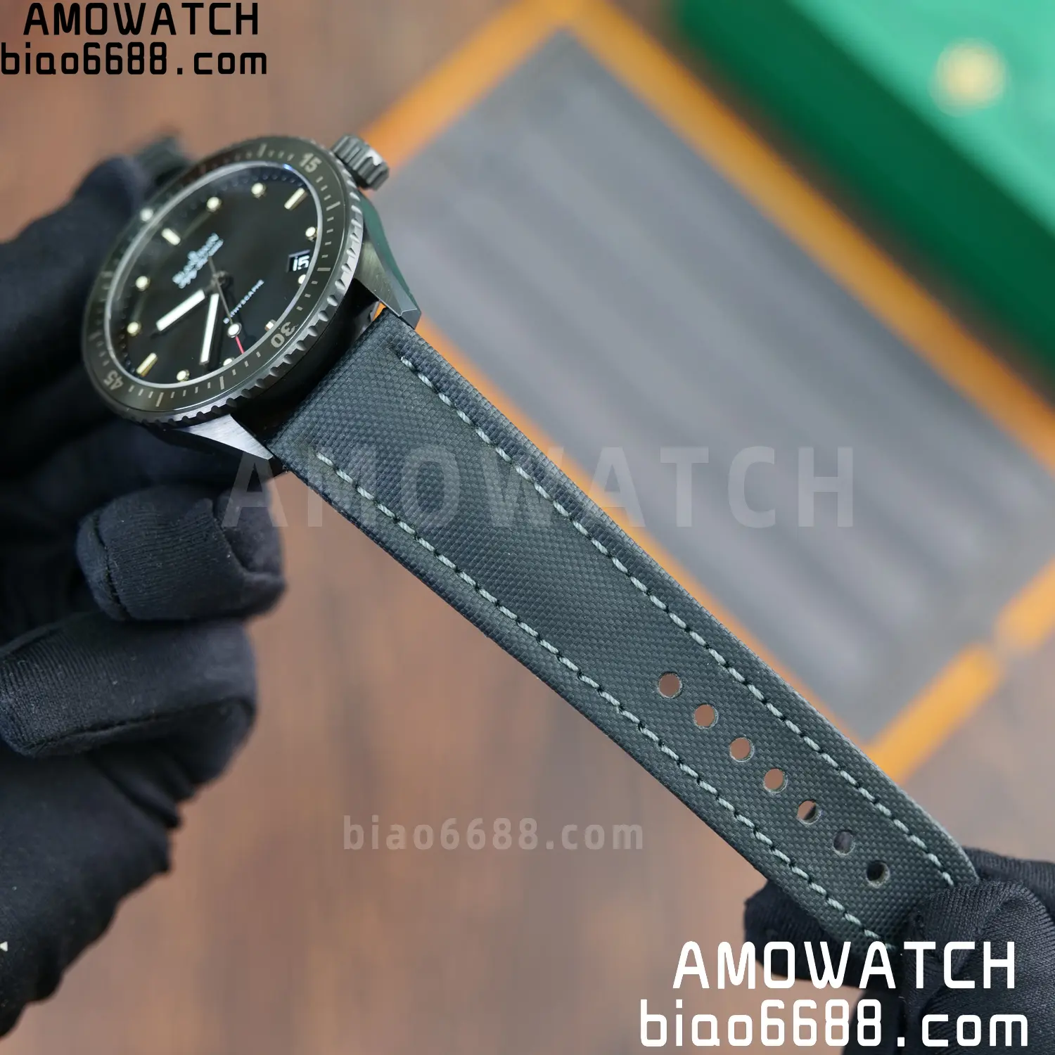 GF厂【陶瓷壳】 Blancpain宝珀五十噚五十寻50寻系列5000-0130-B52A腕表 73 09651bb5eb5e372 阿默表行AmoWatch