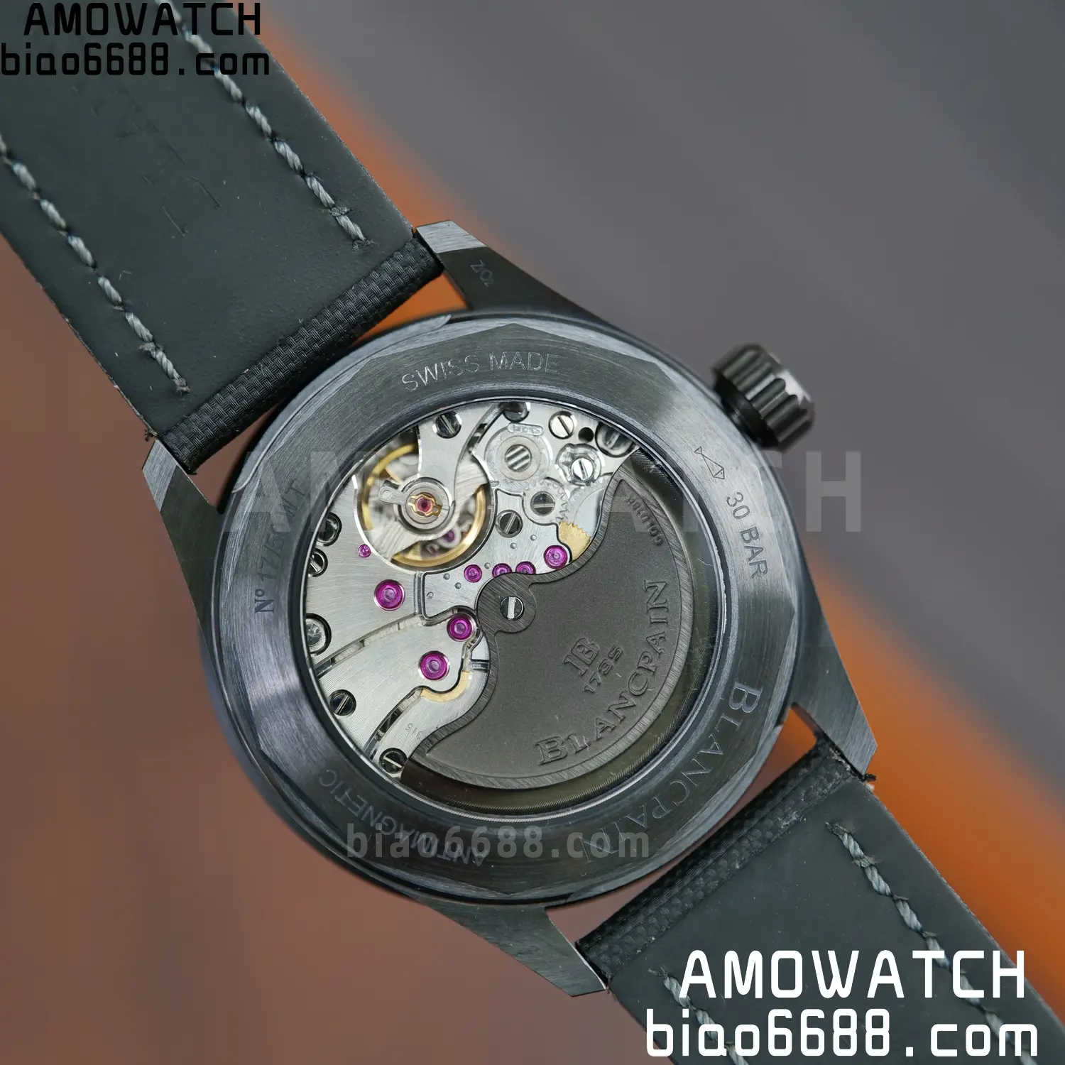 GF厂【陶瓷壳】 Blancpain宝珀五十噚五十寻50寻系列5000-0130-B52A腕表 92 62cf563079e5814 阿默表行AmoWatch