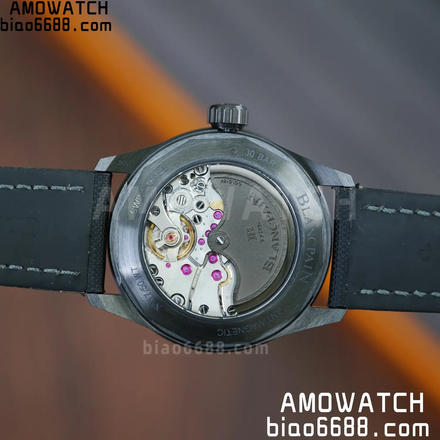 GF厂【陶瓷壳】 Blancpain宝珀五十噚五十寻50寻系列5000-0130-B52A腕表 94 d2cdae9b8f9f463 阿默表行AmoWatch
