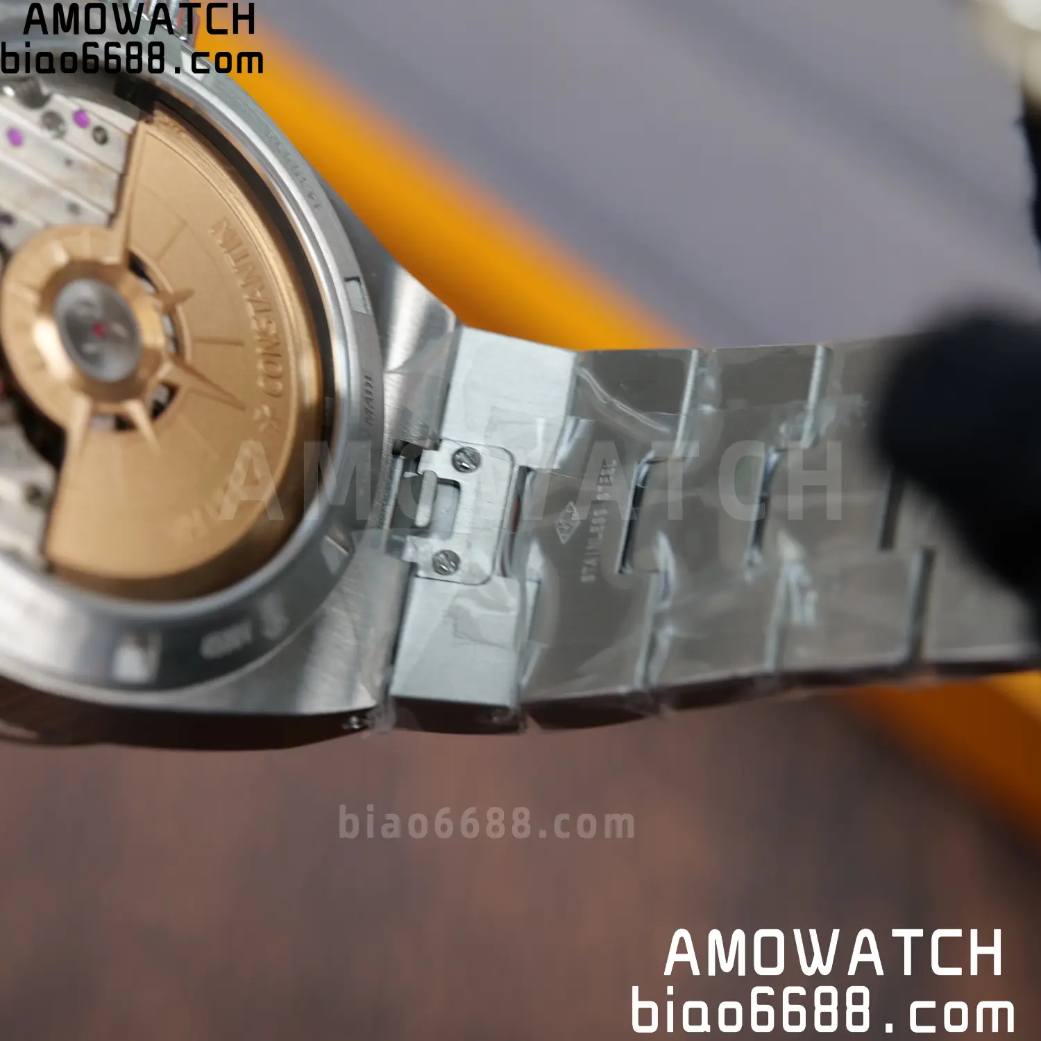 Vacheron Constantin Overseas 4500V/110A-B483 SS PPF 1:1 Best Edition Black Dial on SS Bracelet A5100 93 1d498546b44045c AMO Watch