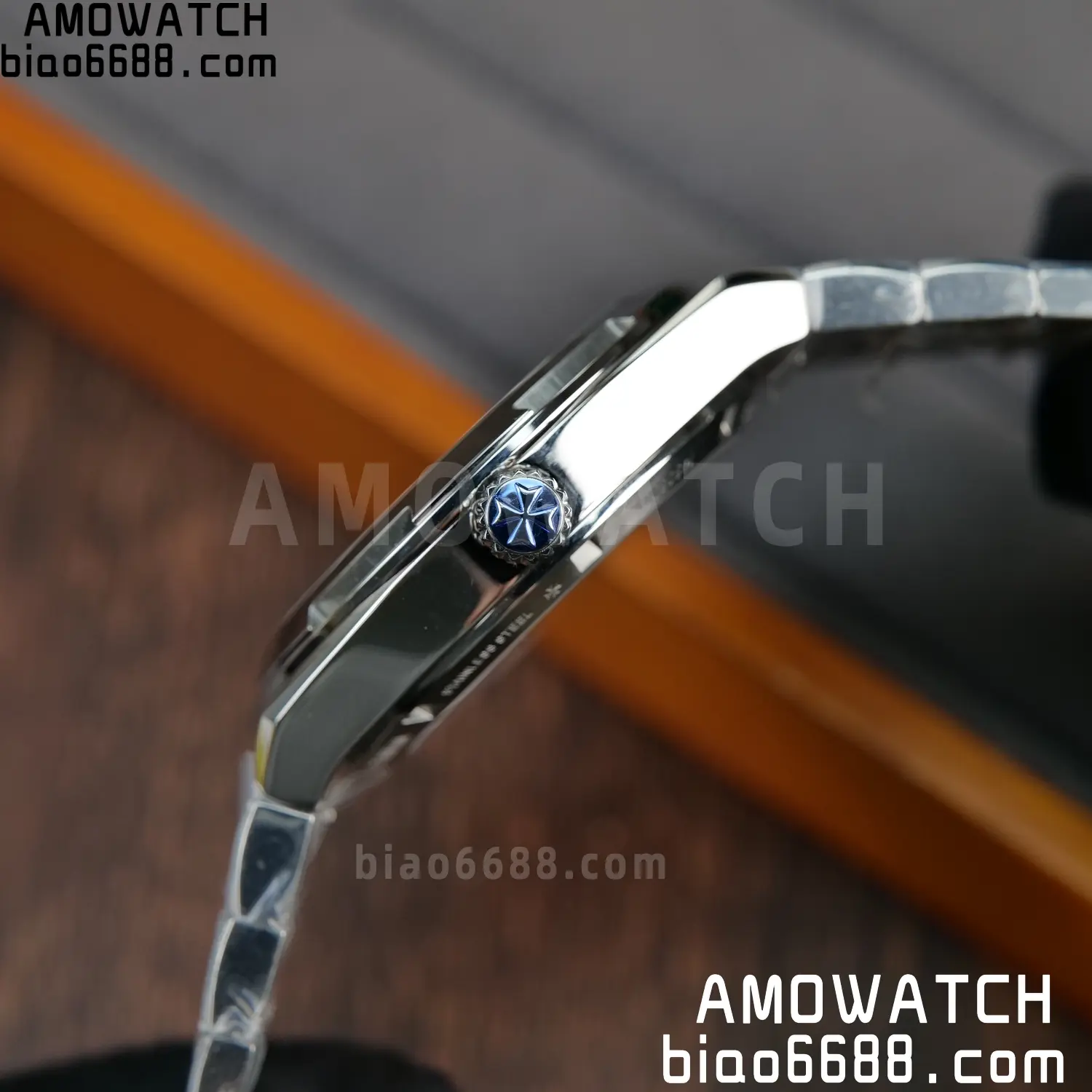 Vacheron Constantin Overseas 4500V/110A-B483 SS PPF 1:1 Best Edition Black Dial on SS Bracelet A5100 77 7dbbd09f4026086 AMO Watch