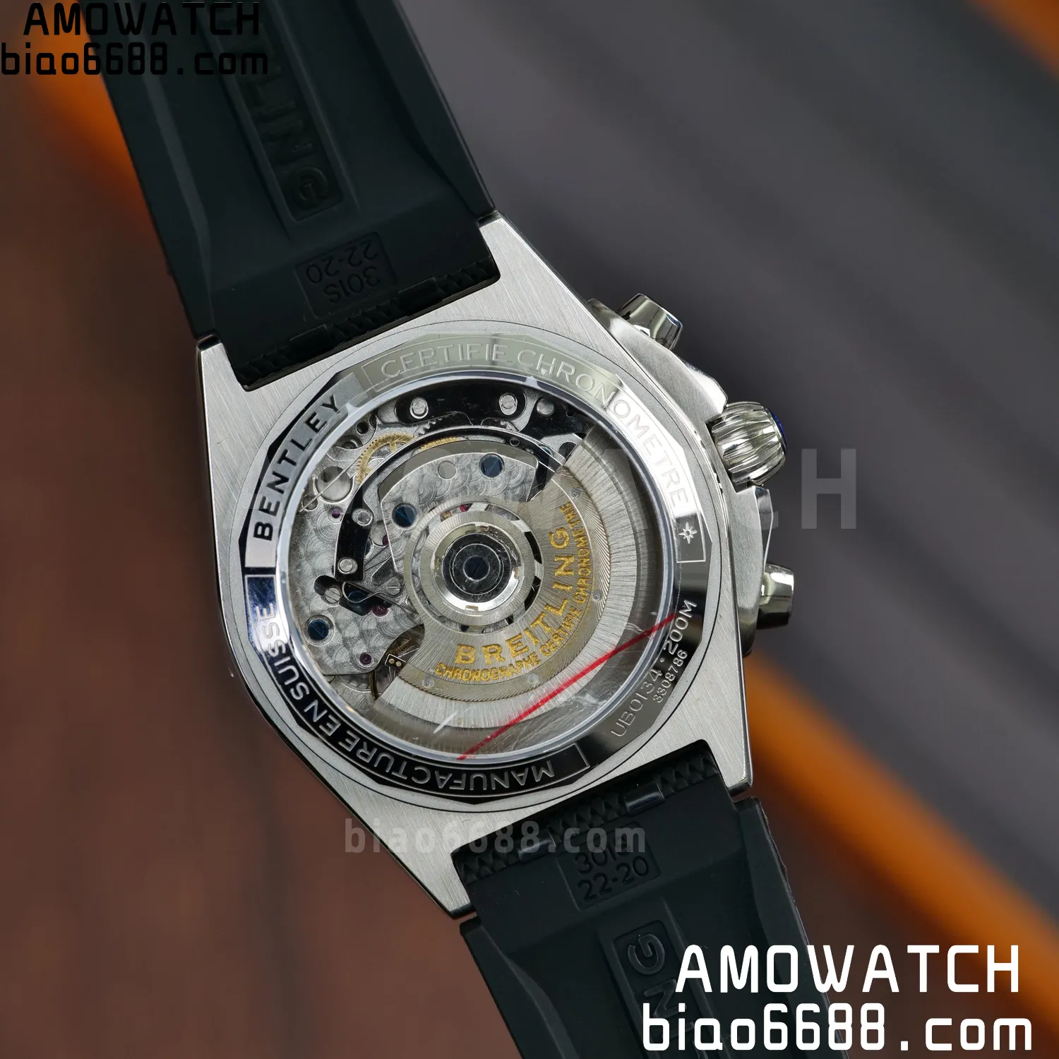 Breitling Chronomat B01 AB0134101G1A1 42mm SS TF 1:1 Best Edition Silver Dial on Black Rubber Strap A7750 86 bea08554efa448f AMO Watch