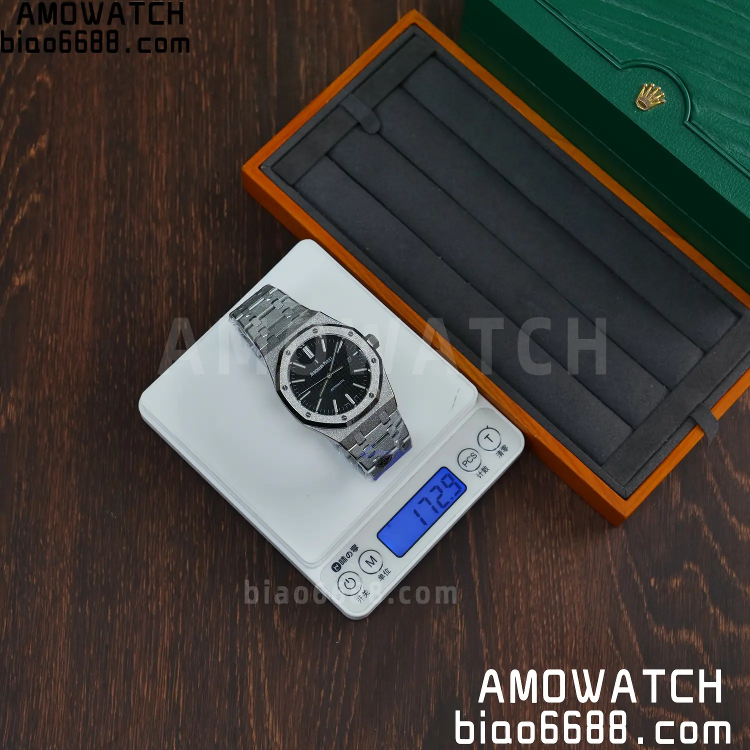 AP Royal Oak 41mm 15410 Frosted SS APSF 1:1 Best Edition Black Textured Dial Super Clone V3 65 1684b873580d23a AMO Watch