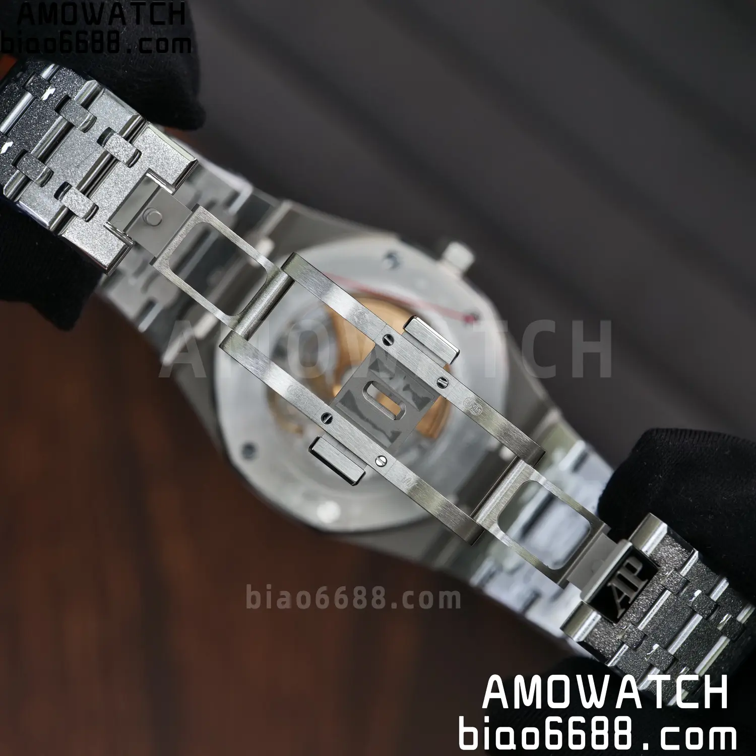 AP Royal Oak 41mm 15410 Frosted SS APSF 1:1 Best Edition Black Textured Dial Super Clone V3 91 e85bc14b3d371ed AMO Watch