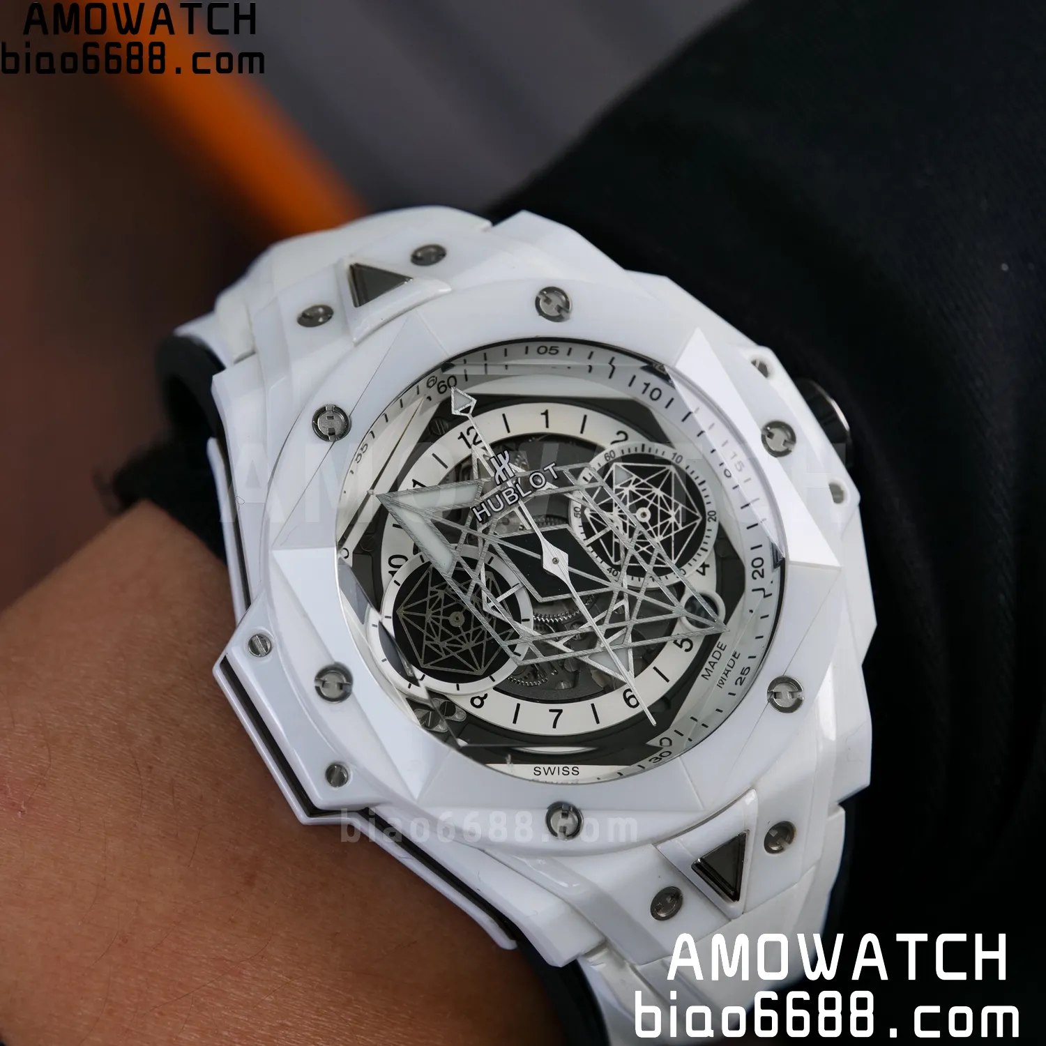 BBF厂 【陶瓷】HUBLOT宇舶表BIG BANG大爆炸系列418.HX.2001.RX.MXM21腕表 刺青二代 90 2dbb9ffd1f31328 阿默表行AmoWatch