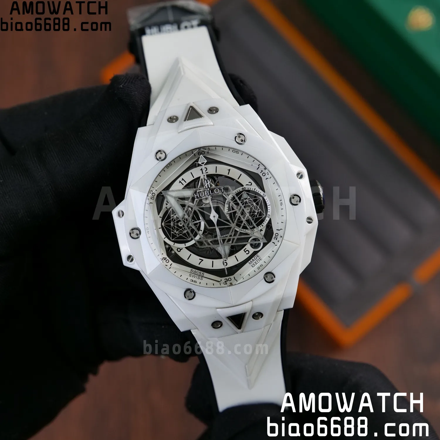BBF厂 【陶瓷】HUBLOT宇舶表BIG BANG大爆炸系列418.HX.2001.RX.MXM21腕表 刺青二代 64 8711eee847c4322 阿默表行AmoWatch