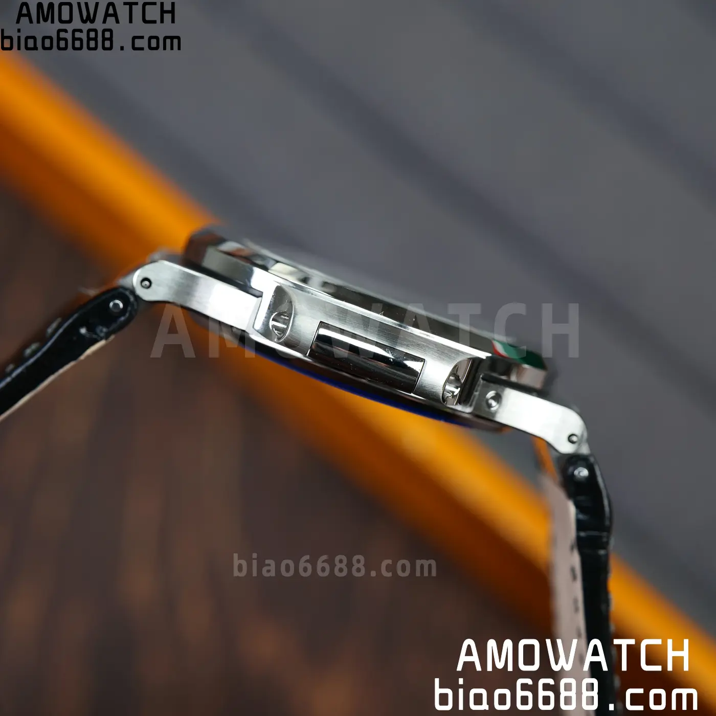 PP Nautilus 5712G SS PPF 1:1 Best Edition Gray Dial on Black Leather Strap A240 Super Clone 87 275a0e78f03b5da AMO Watch