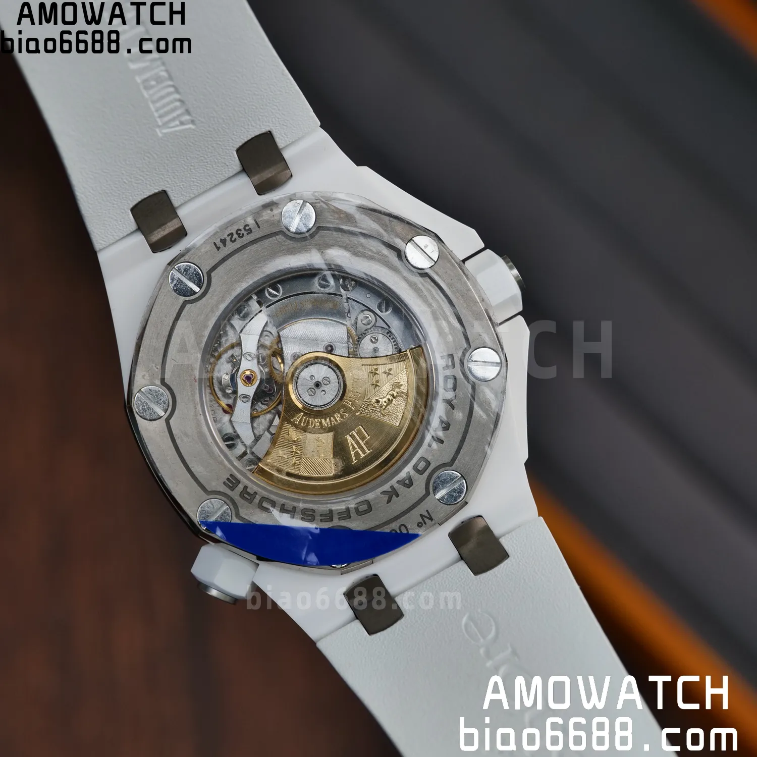 Audemars Piguet - Royal Oak Offshore Diver 15707CB.OO.A010CA.01 White Ceramic ZF 1:1 Best Edition SA3120 Super Clone 89 80559da2c5864a8 AMO Watch