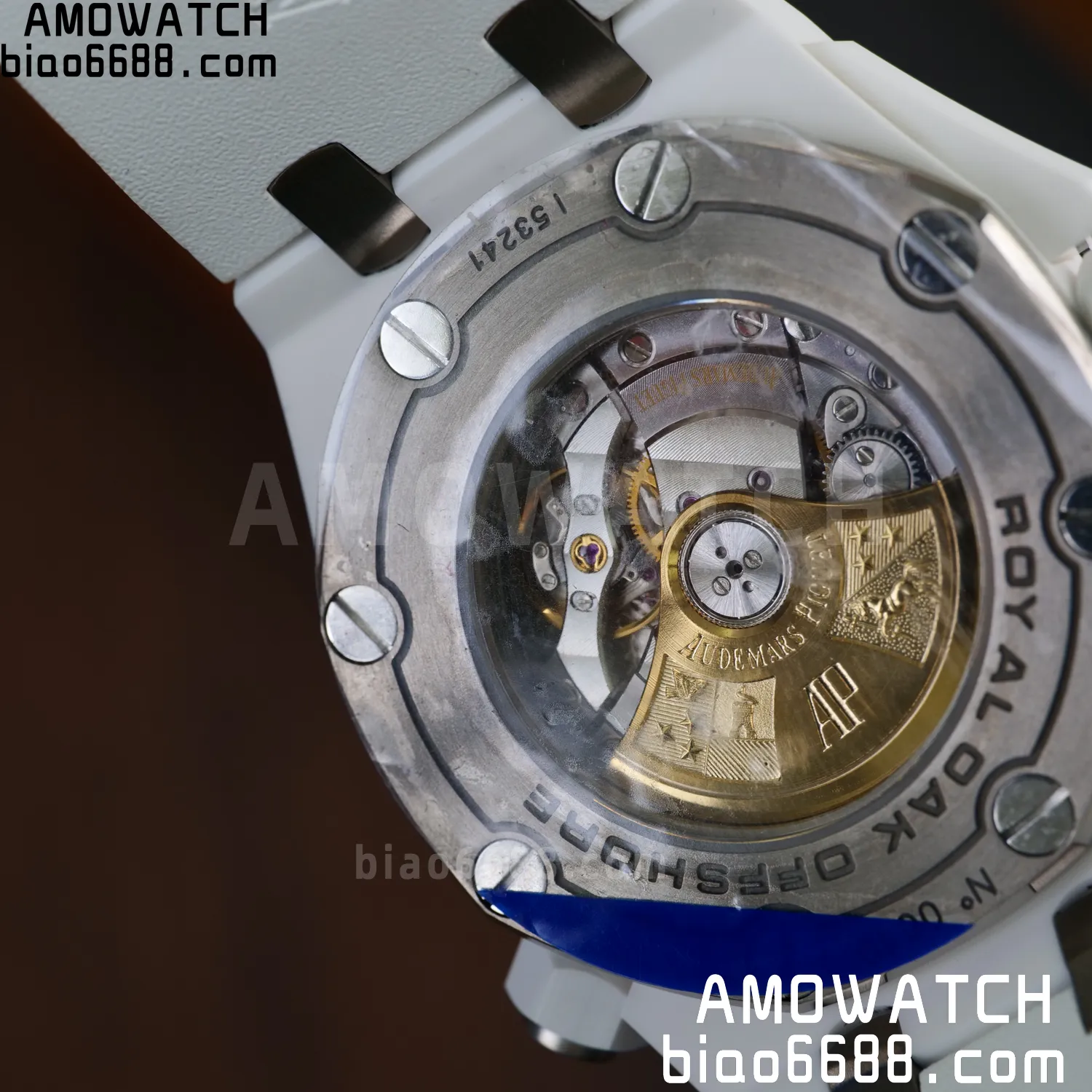 Audemars Piguet - Royal Oak Offshore Diver 15707CB.OO.A010CA.01 White Ceramic ZF 1:1 Best Edition SA3120 Super Clone 90 8e01e674bdcc742 AMO Watch