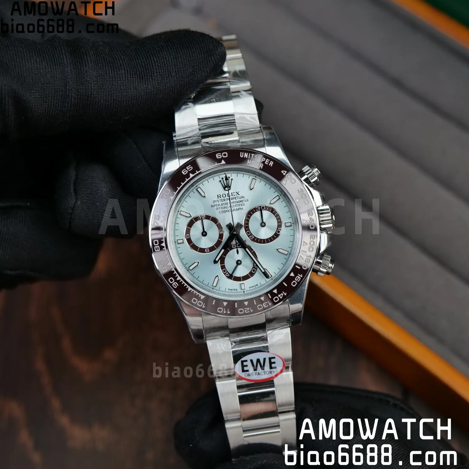 Rolex Daytona 126506-0001 EWE Factory 1:1 Best Edition 904L SS Ice Blue Dial SH4131 71 19da67c99344e54 阿默表行AmoWatch