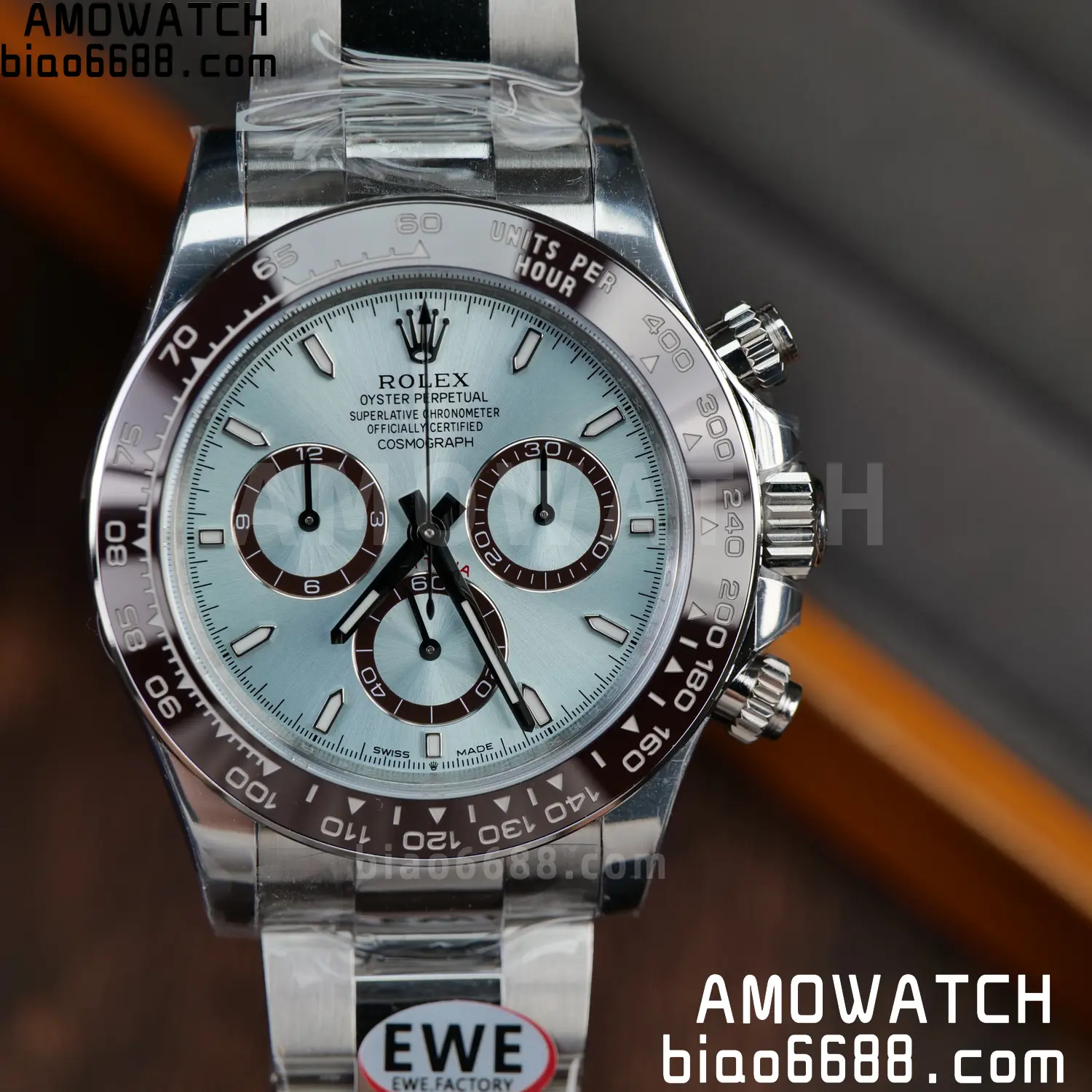 Rolex Daytona 126506-0001 EWE Factory 1:1 Best Edition 904L SS Ice Blue Dial SH4131 76 3b0a2553639a484 阿默表行AmoWatch