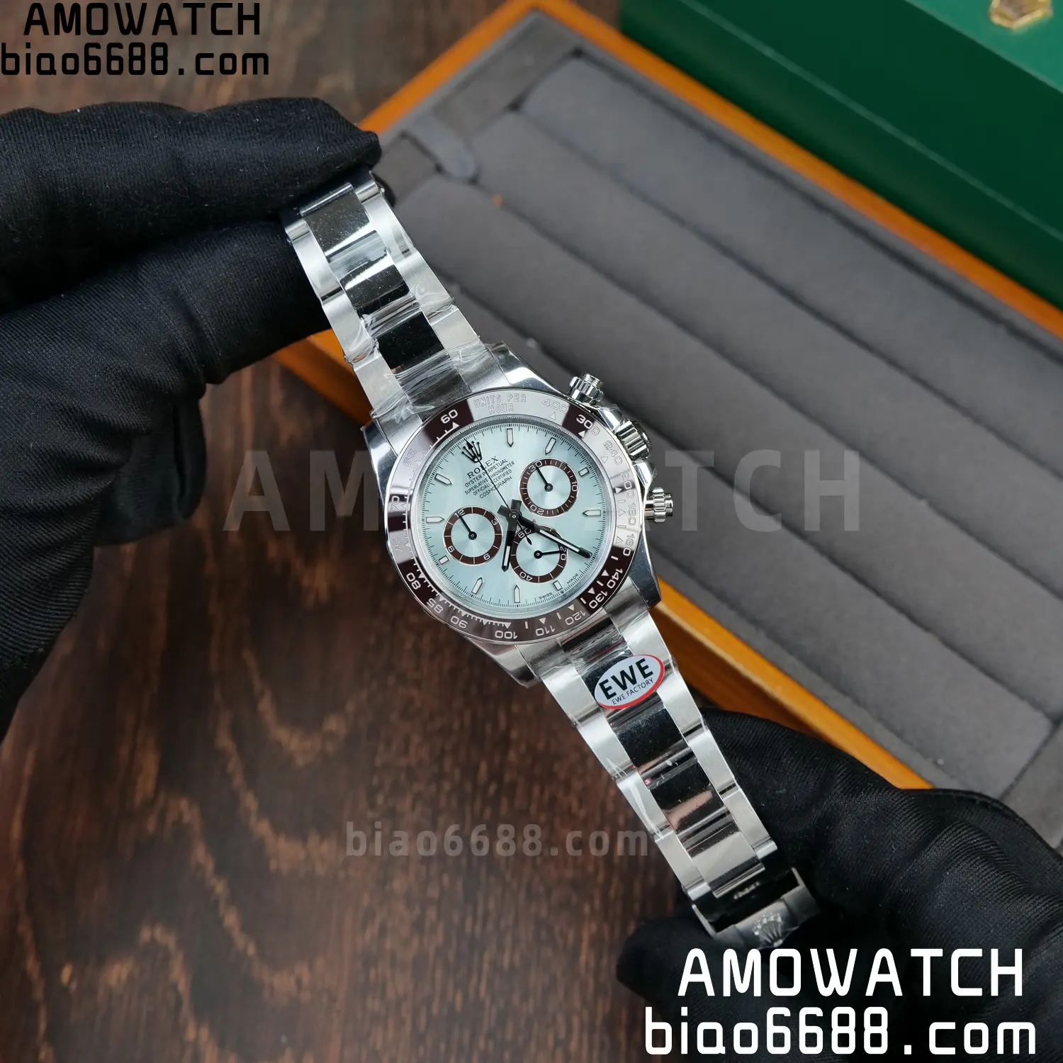 Rolex Daytona 126506-0001 EWE Factory 1:1 Best Edition 904L SS Ice Blue Dial SH4131 70 a05d5b27fb803f3 阿默表行AmoWatch
