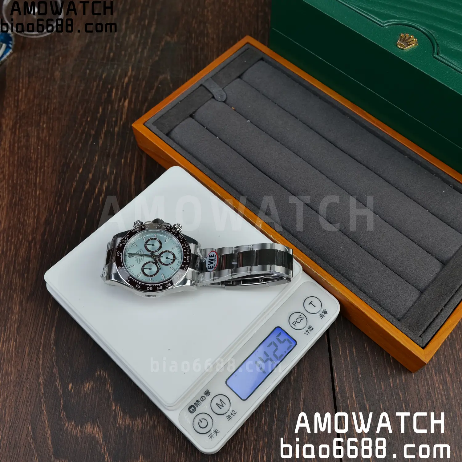 Rolex Daytona 126506-0001 EWE Factory 1:1 Best Edition 904L SS Ice Blue Dial SH4131 69 ab3c7db2cca9388 阿默表行AmoWatch