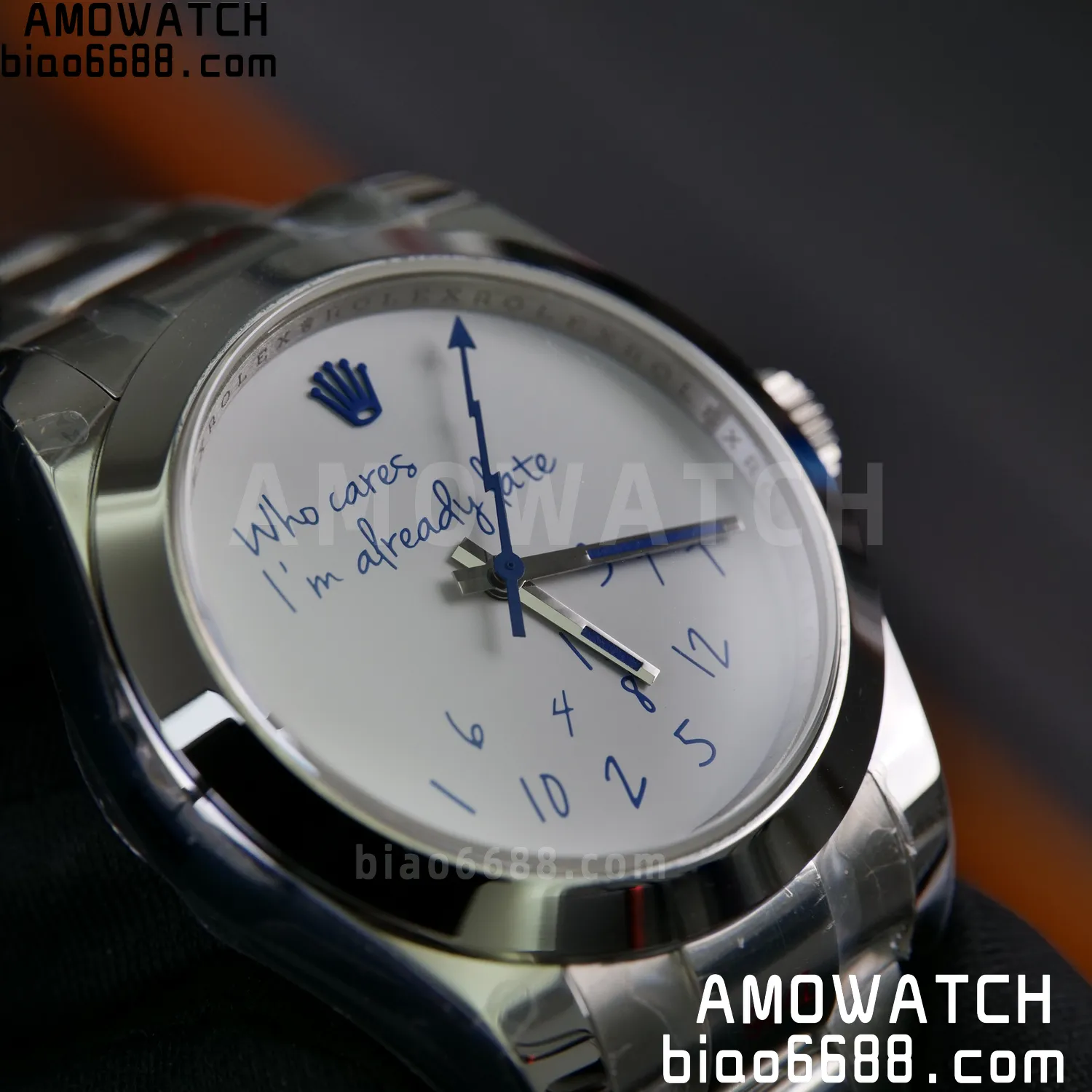 GM厂 Rolex 日志 Datejust 41 "Who Cares I'm Already Late" 表盘 配重款 80 318f542e9a2d0dd 阿默表行AmoWatch
