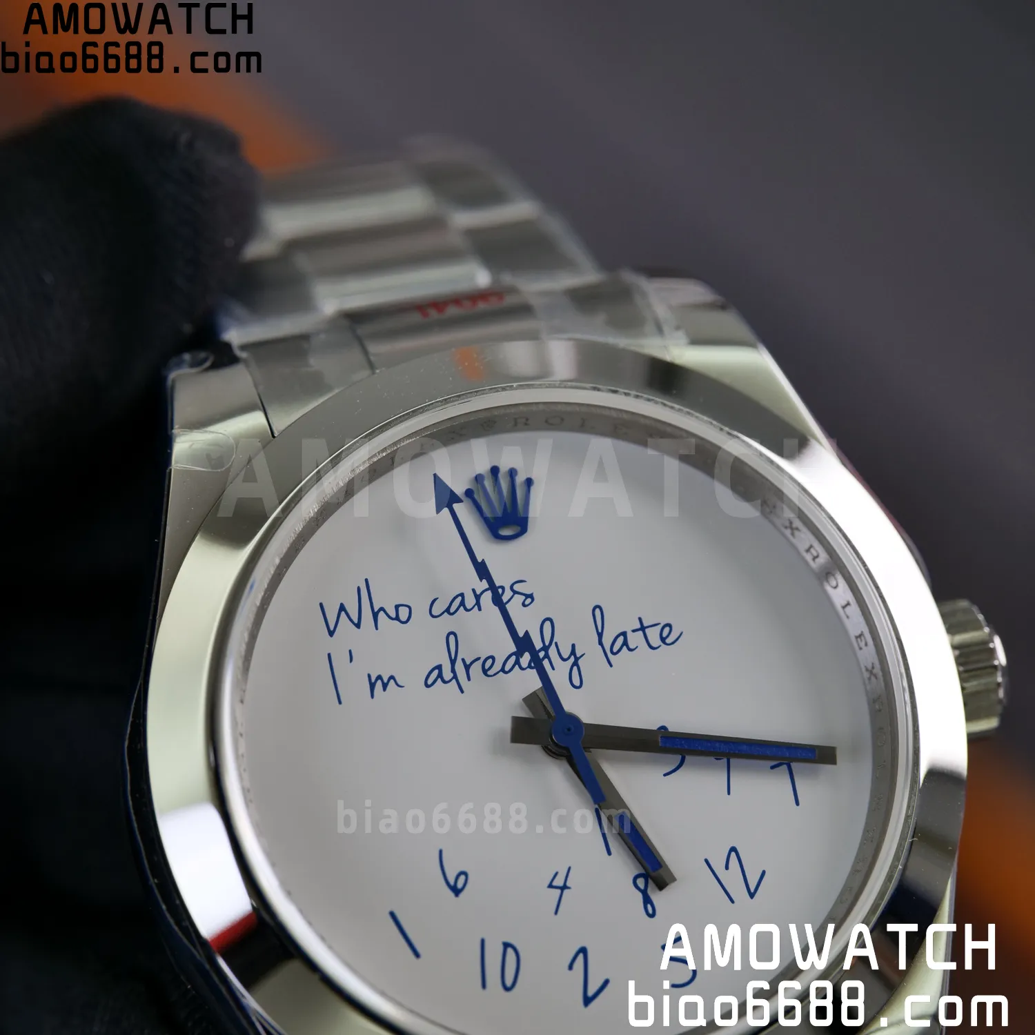 GM厂 Rolex 日志 Datejust 41 "Who Cares I'm Already Late" 表盘 配重款 79 3ec3349bef0e2a5 阿默表行AmoWatch
