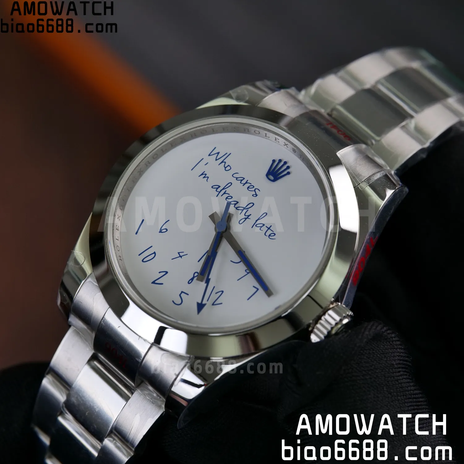 GM厂 Rolex 日志 Datejust 41 "Who Cares I'm Already Late" 表盘 配重款 74 4d33685b5a626aa 阿默表行AmoWatch