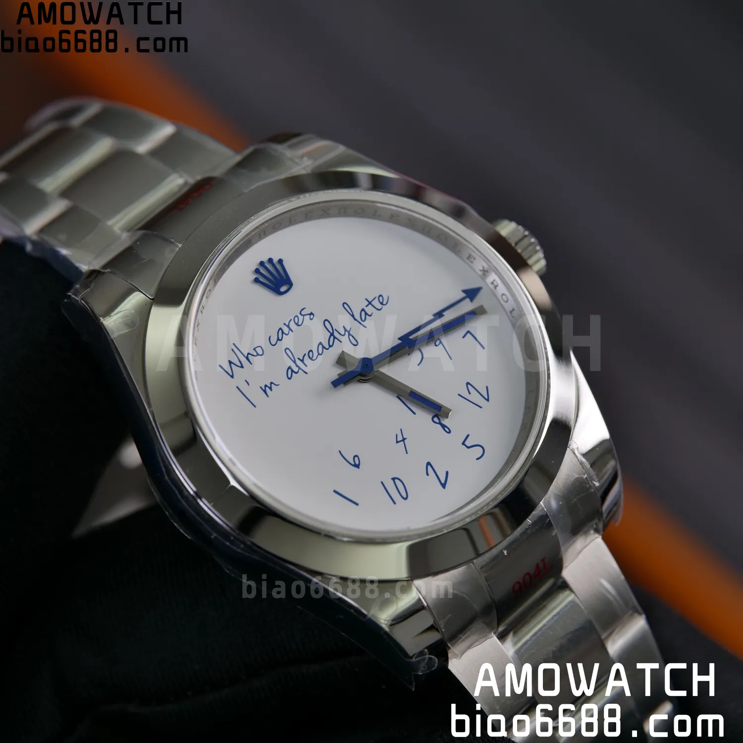 GM厂 Rolex 日志 Datejust 41 "Who Cares I'm Already Late" 表盘 配重款 73 7a3398a23732eaf 阿默表行AmoWatch