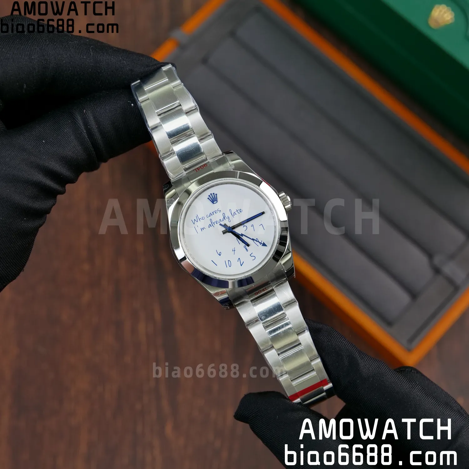 GM厂 Rolex 日志 Datejust 41 "Who Cares I'm Already Late" 表盘 配重款 62 9d35e5b067d9805 阿默表行AmoWatch