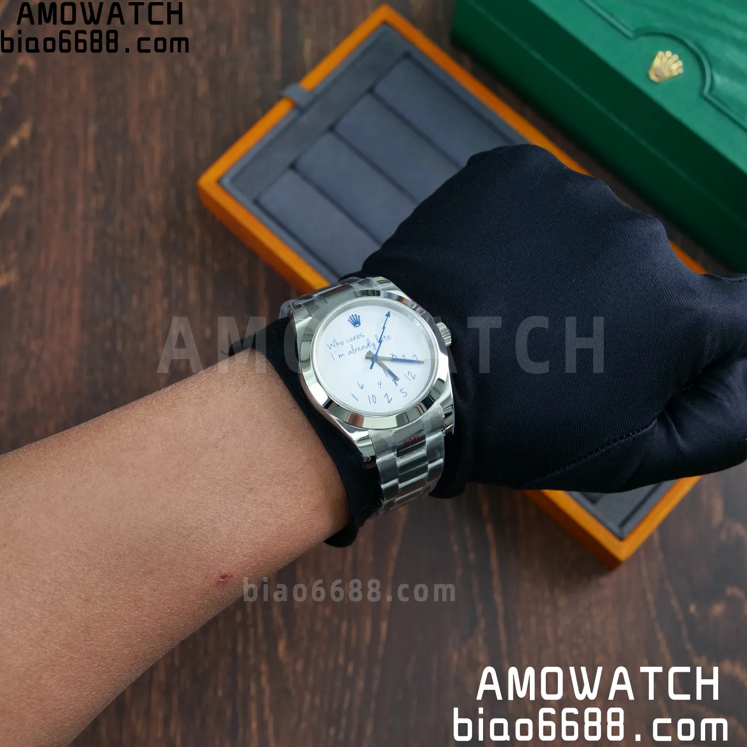 GM厂 Rolex 日志 Datejust 41 "Who Cares I'm Already Late" 表盘 配重款 89 9e28d0445cfb8d4 阿默表行AmoWatch