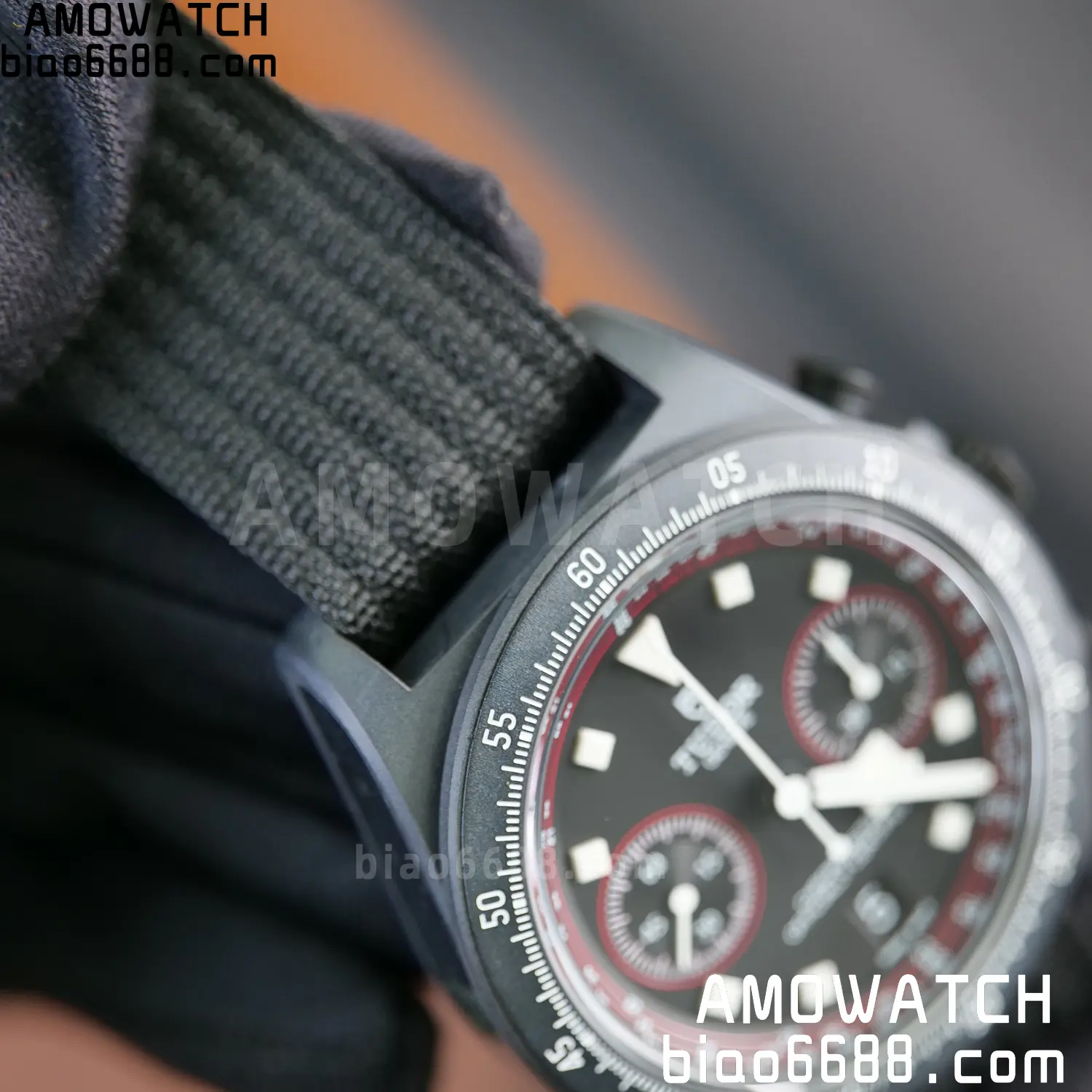 Tudor Pelagos 25807KN-0001 M+F 1:1 Best Edition Purple dial Black Bezel on Nylon Strap 91 34b4e6a1c7fe6ab AMO Watch