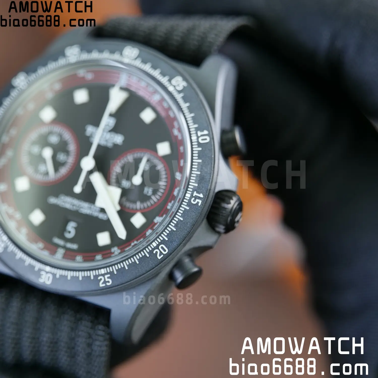 Tudor Pelagos 25807KN-0001 M+F 1:1 Best Edition Purple dial Black Bezel on Nylon Strap 88 84627c604808629 AMO Watch