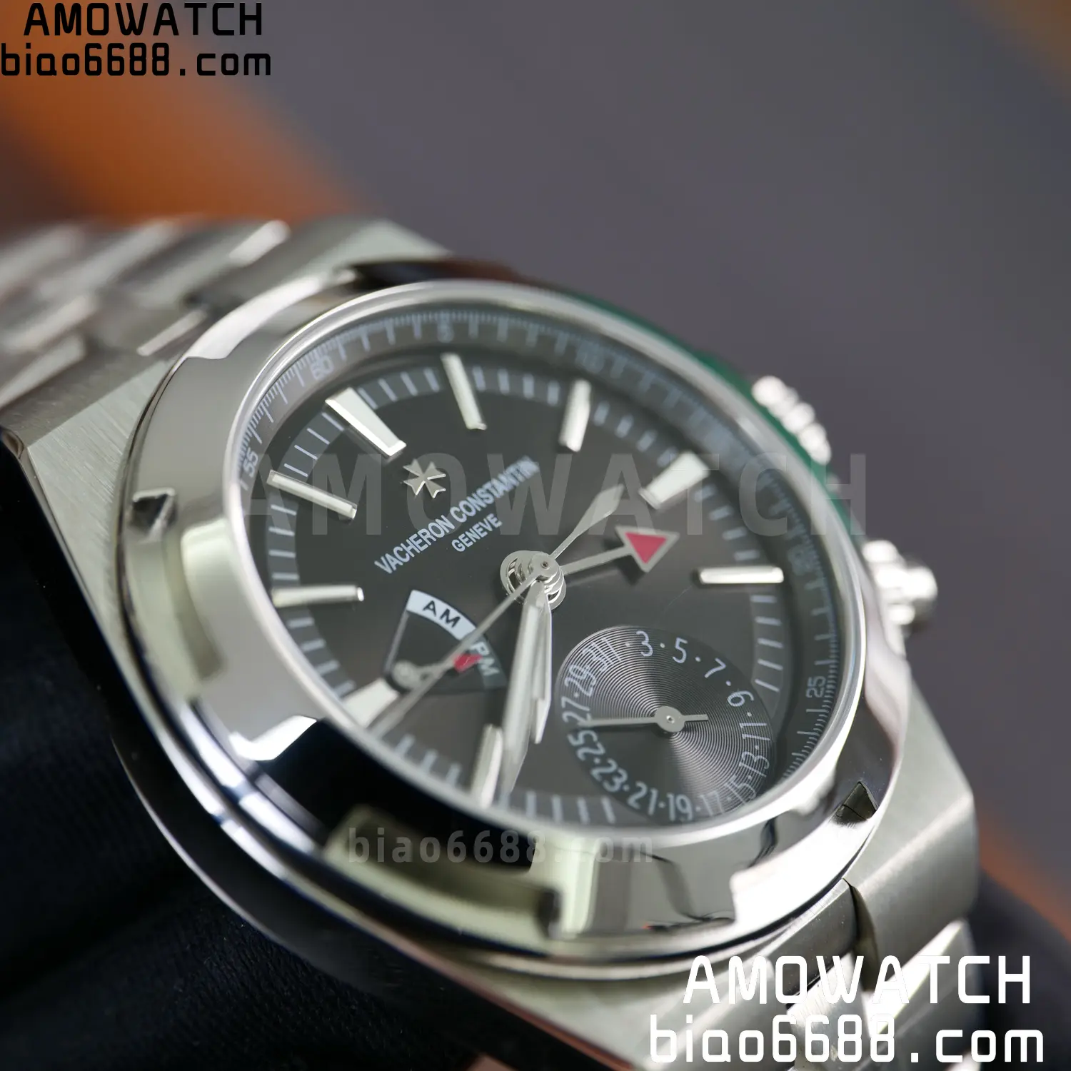 VC Overseas 41mm 7900V GR Factory 1:1 Best Edition Blue Dial SS Bracelet 87 071f52bc373f2b1 AMO Watch