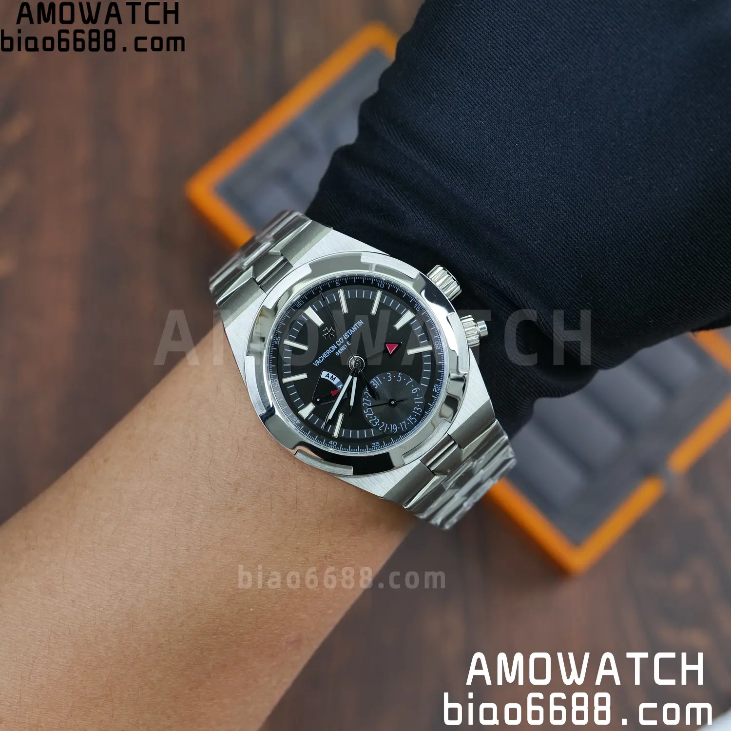 VC Overseas 41mm 7900V GR Factory 1:1 Best Edition Blue Dial SS Bracelet 97 0a6b21151876cd2 AMO Watch