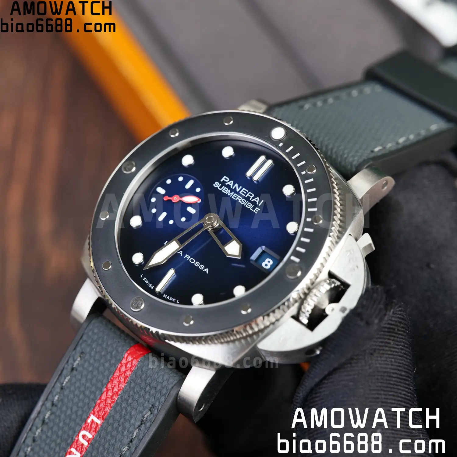 Panerai PAM1565 Submersible Luna Rossa 42mm VSF 1:1 Best Edition P900 93 2e7cb6d440e7cb2 AMO Watch