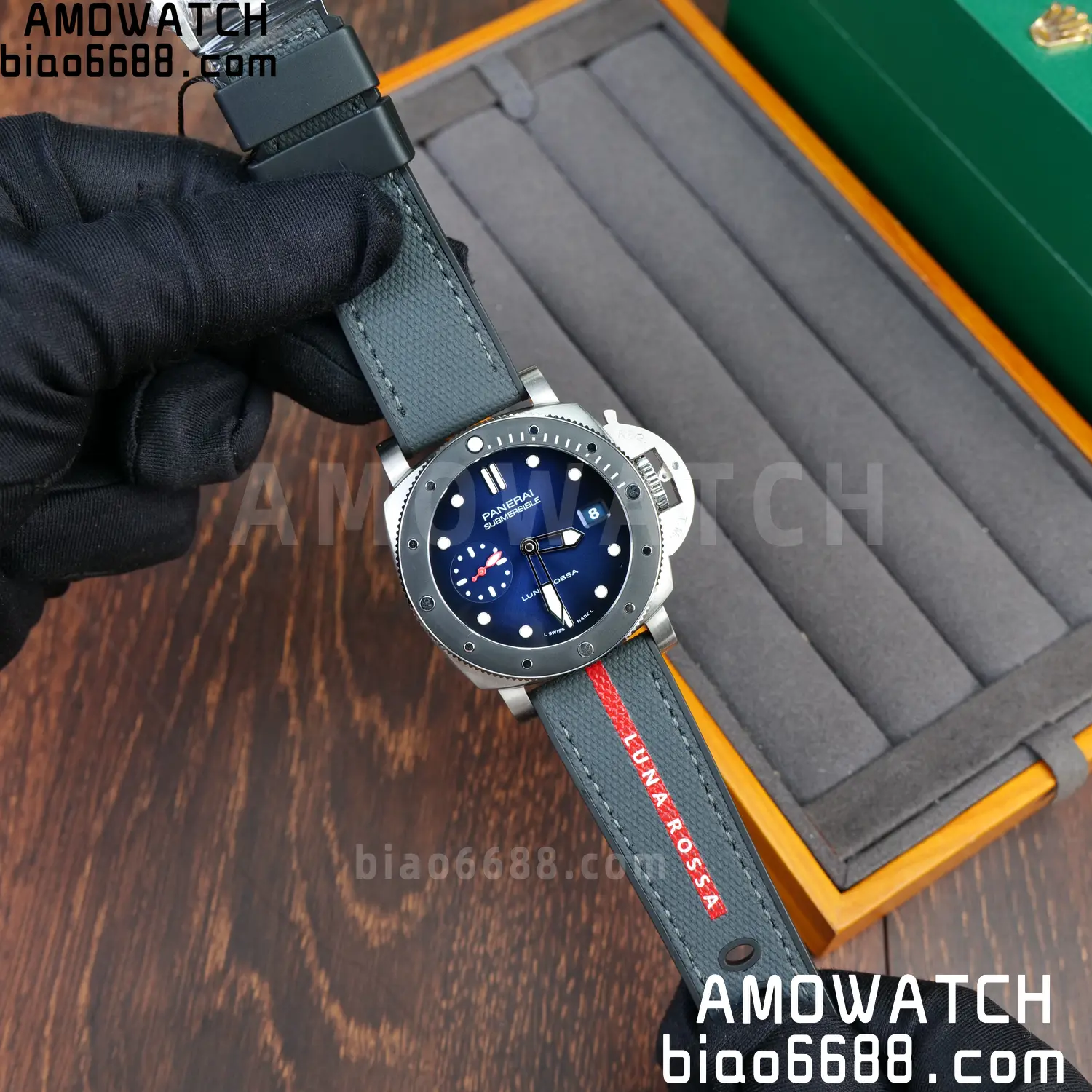 Panerai PAM1565 Submersible Luna Rossa 42mm VSF 1:1 Best Edition P900 81 43130d762781aa4 AMO Watch
