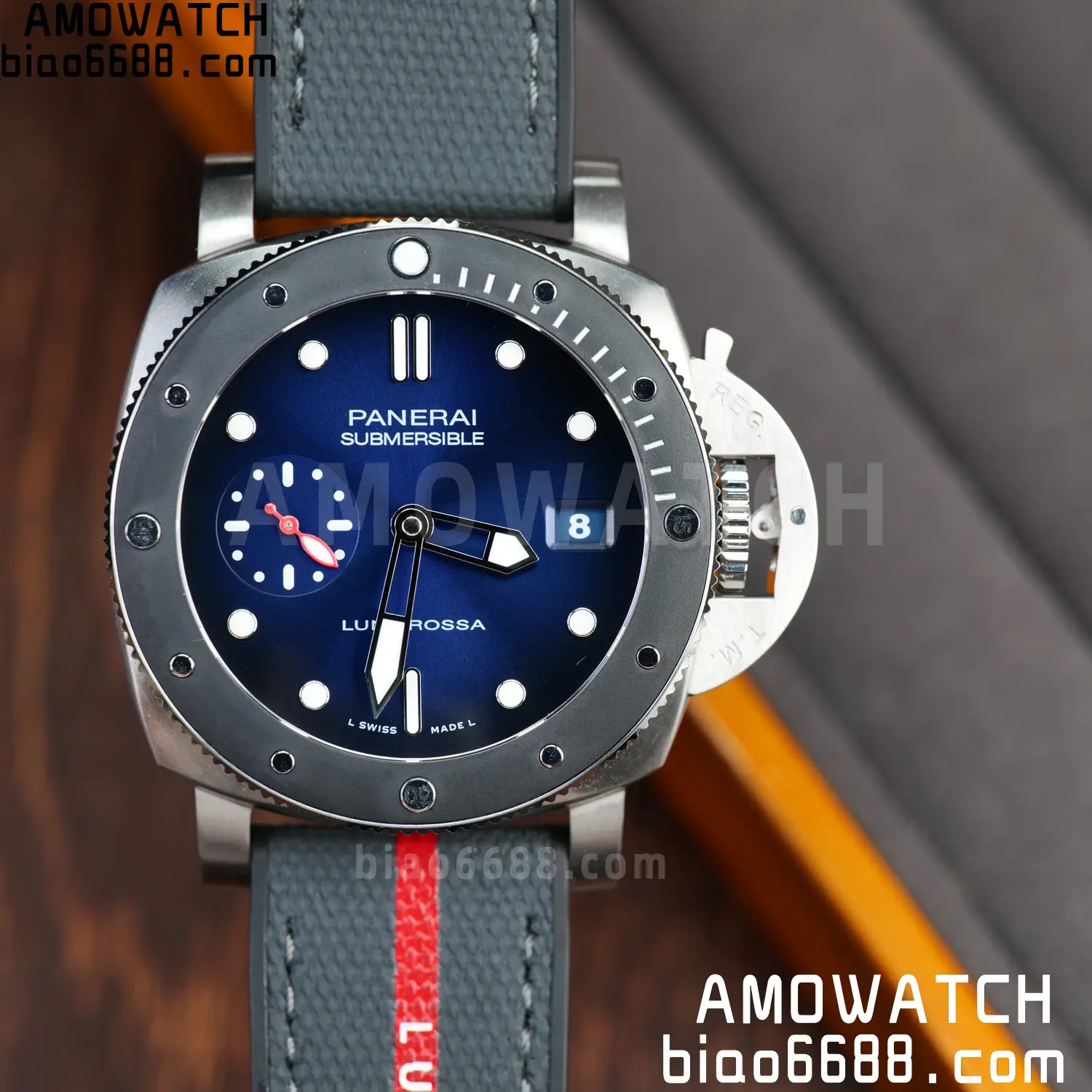 Panerai PAM1565 Submersible Luna Rossa 42mm VSF 1:1 Best Edition P900 87 453f1c0db52e0d6 AMO Watch