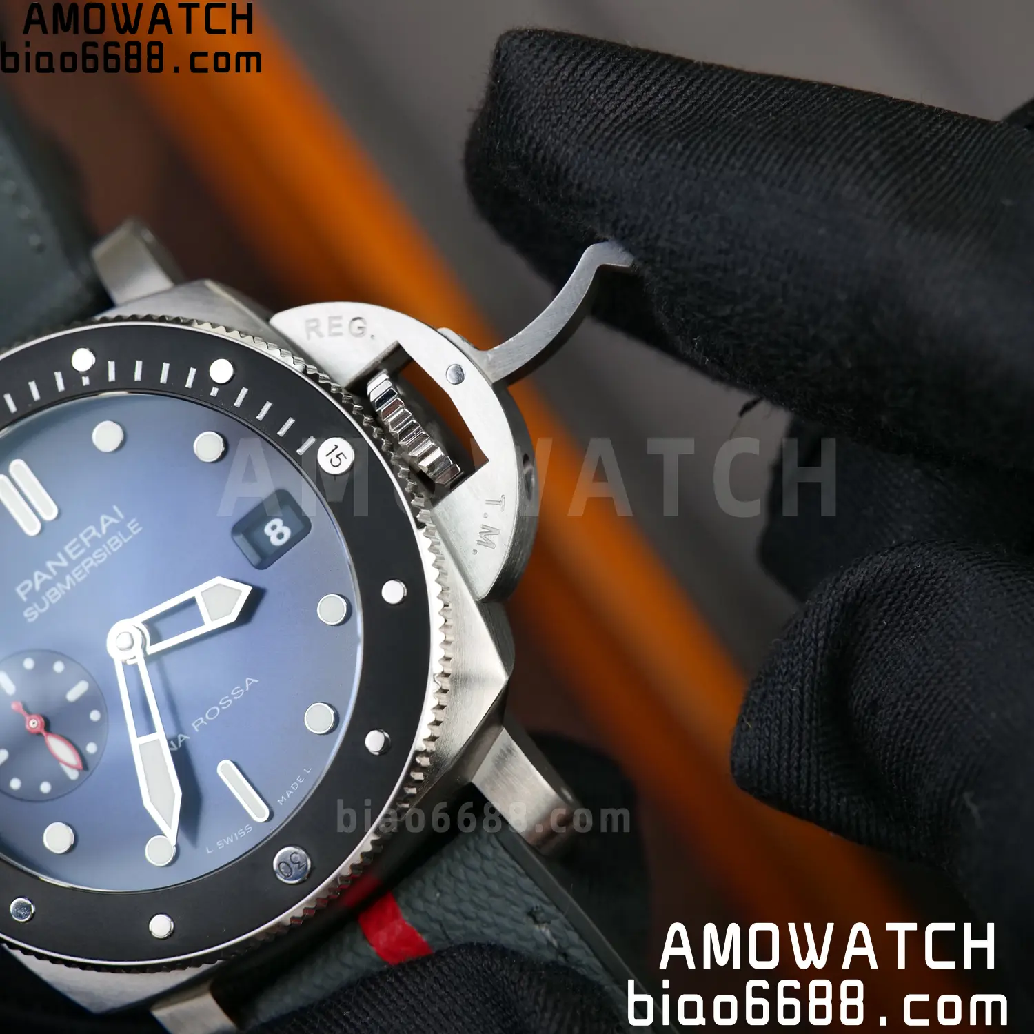 Panerai PAM1565 Submersible Luna Rossa 42mm VSF 1:1 Best Edition P900 106 69f5504dd39fdfa AMO Watch