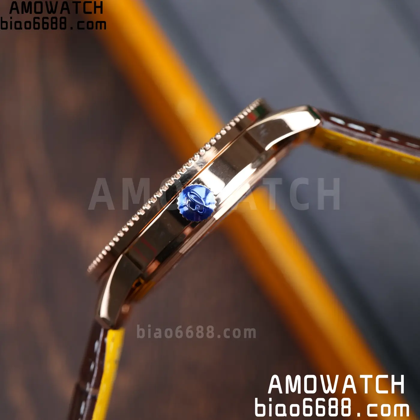 Breitling Navitimer Automatic 41mm RG BLSF White Dial on Brown Leather Strap A2824 V2 53 6d6705b78ec4716 阿默表行AmoWatch
