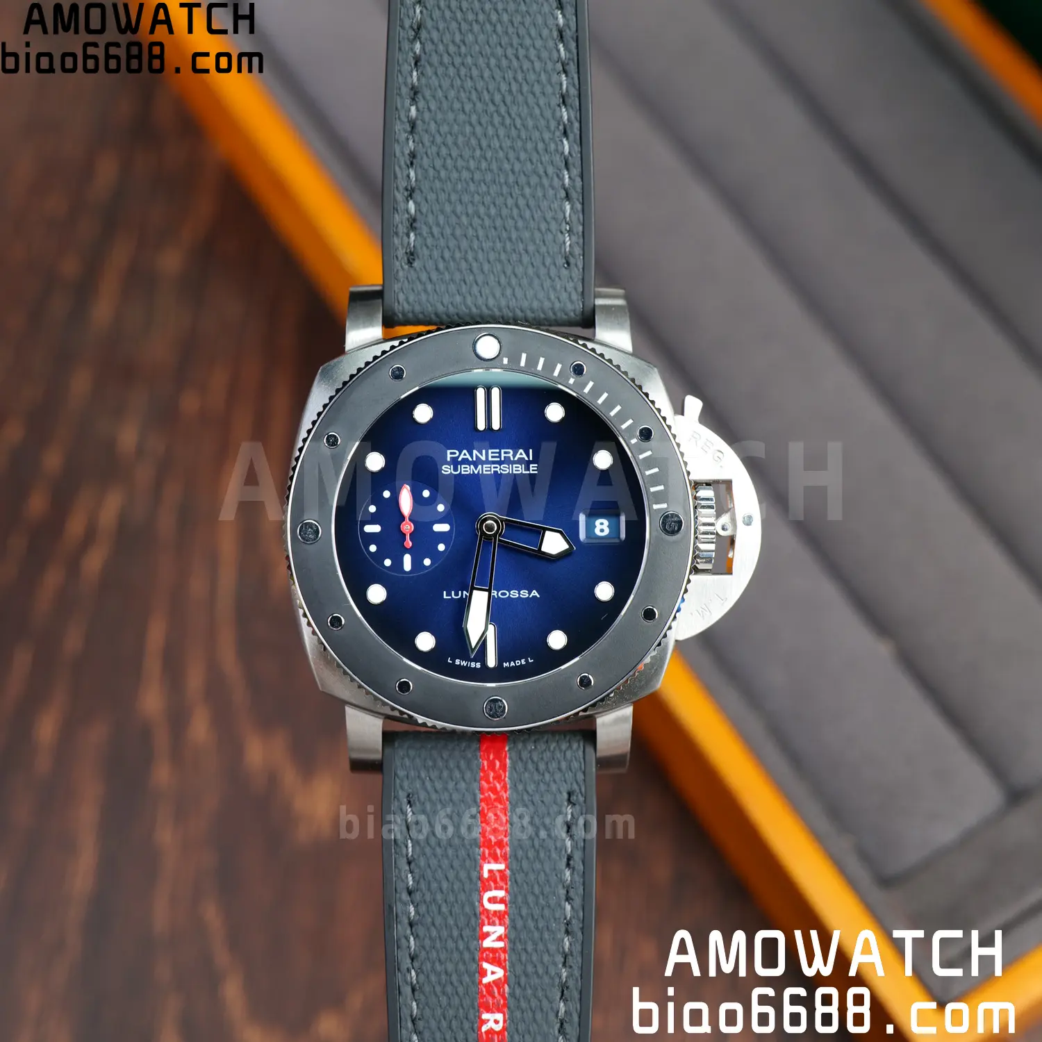 Panerai PAM1565 Submersible Luna Rossa 42mm VSF 1:1 Best Edition P900 86 7ce94a4cce98141 AMO Watch