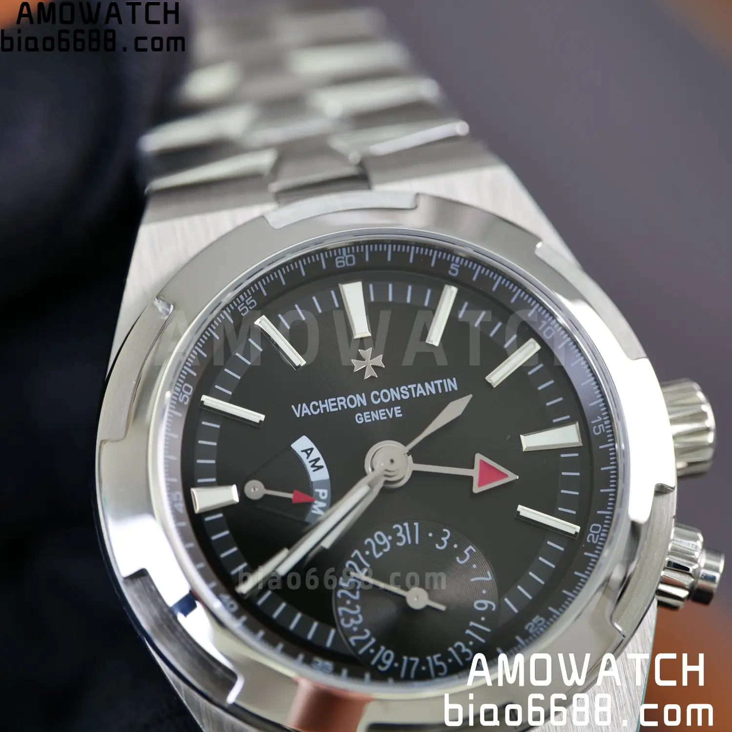 VC Overseas 41mm 7900V GR Factory 1:1 Best Edition Blue Dial SS Bracelet 86 87f45a49adbb637 AMO Watch
