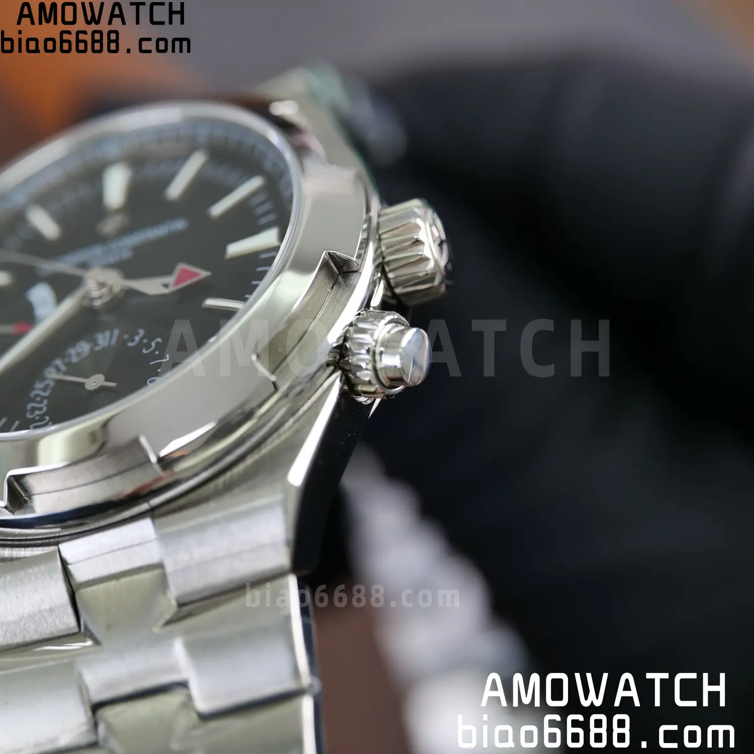 VC Overseas 41mm 7900V GR Factory 1:1 Best Edition Blue Dial SS Bracelet 79 8e43561d26238f8 AMO Watch
