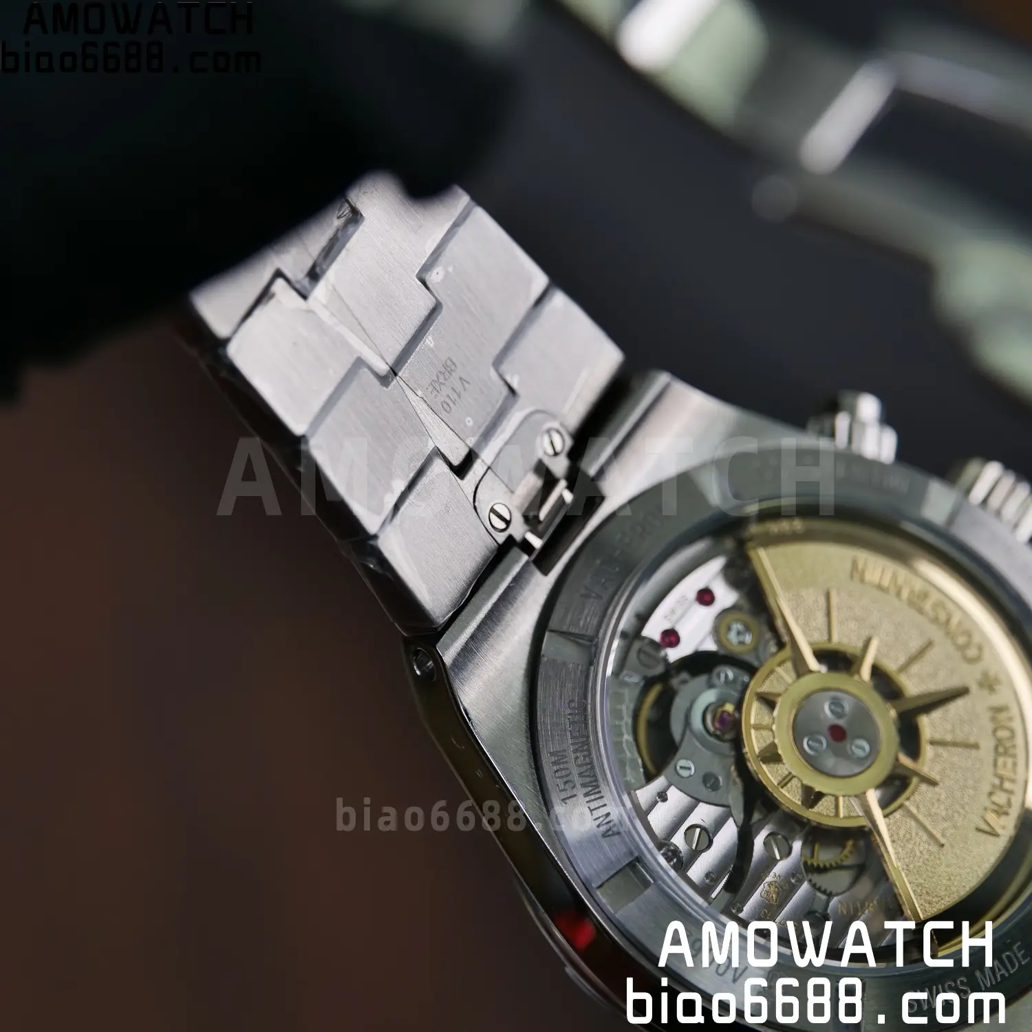 VC Overseas 41mm 7900V GR Factory 1:1 Best Edition Blue Dial SS Bracelet 92 96e62b27e066b4c AMO Watch