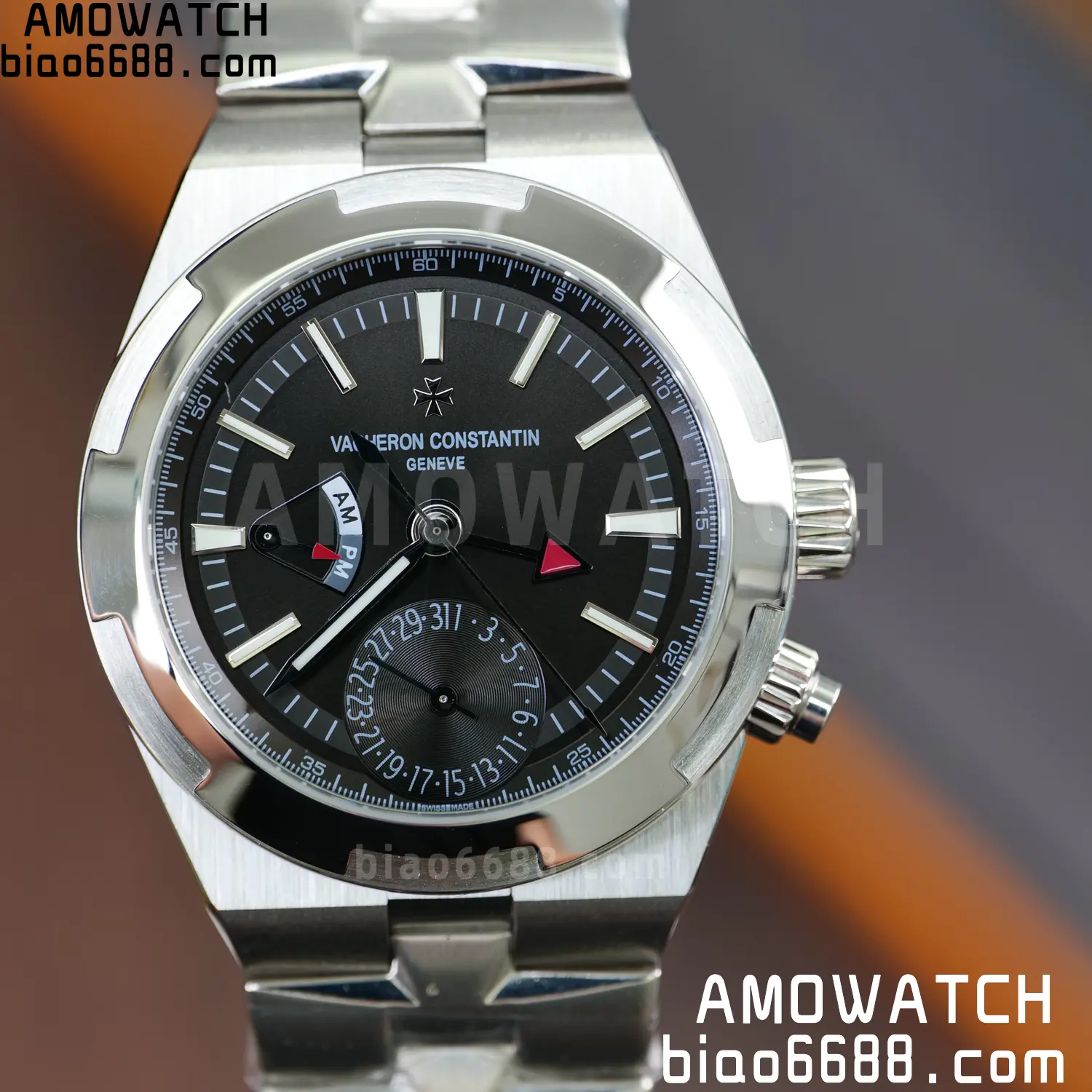 VC Overseas 41mm 7900V GR Factory 1:1 Best Edition Blue Dial SS Bracelet 74 a4e933feea3e4fc AMO Watch
