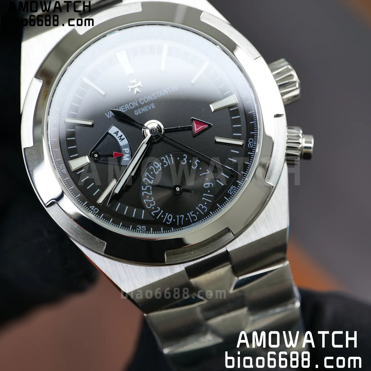 VC Overseas 41mm 7900V GR Factory 1:1 Best Edition Blue Dial SS Bracelet 85 aa61bef97cf2fc1 AMO Watch