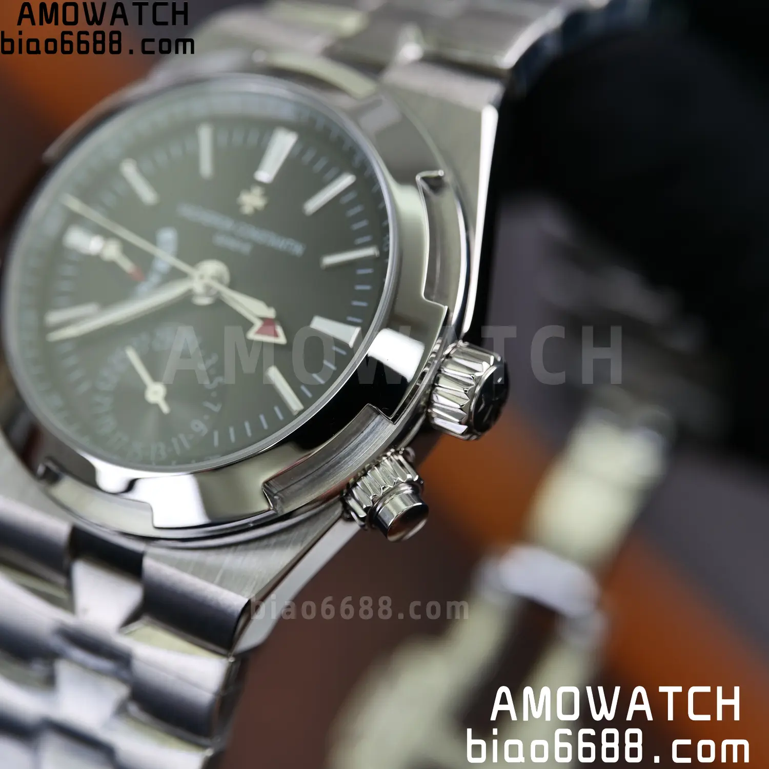 VC Overseas 41mm 7900V GR Factory 1:1 Best Edition Blue Dial SS Bracelet 78 ad51c30053f018a AMO Watch